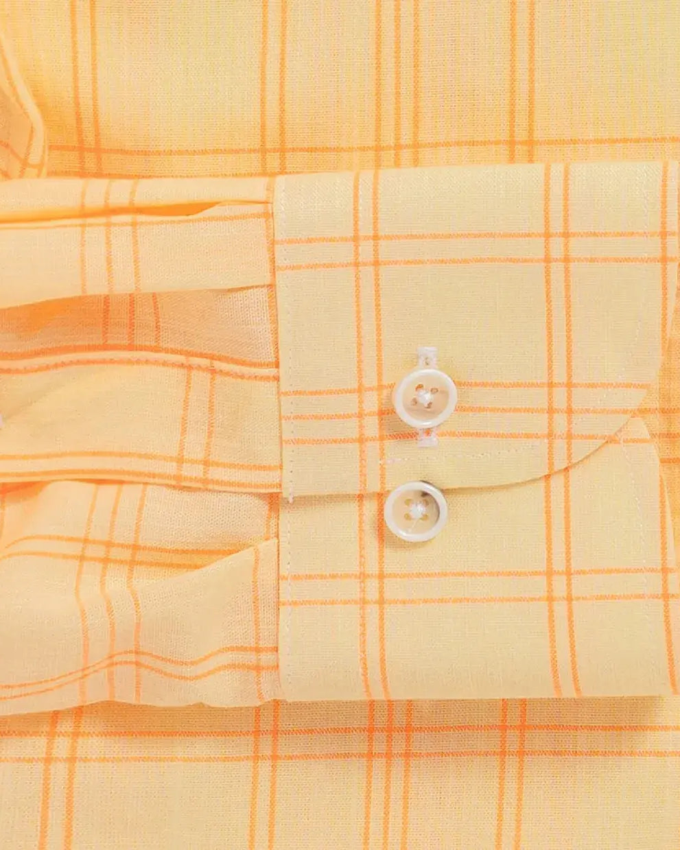 The Yellow Torello Check Custom Shirt Custom Casual Shirt- Ledbury