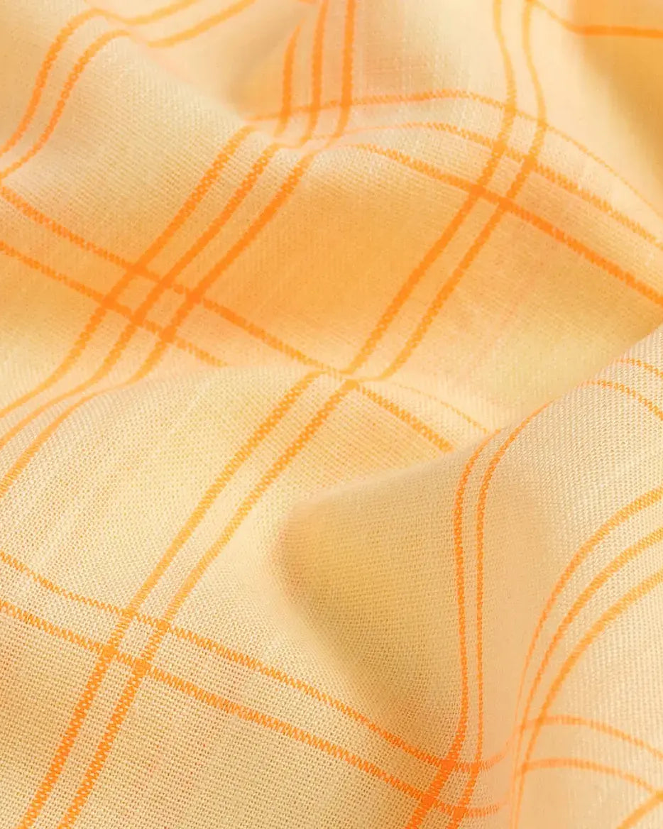 The Yellow Torello Check Custom Shirt Custom Casual Shirt- Ledbury