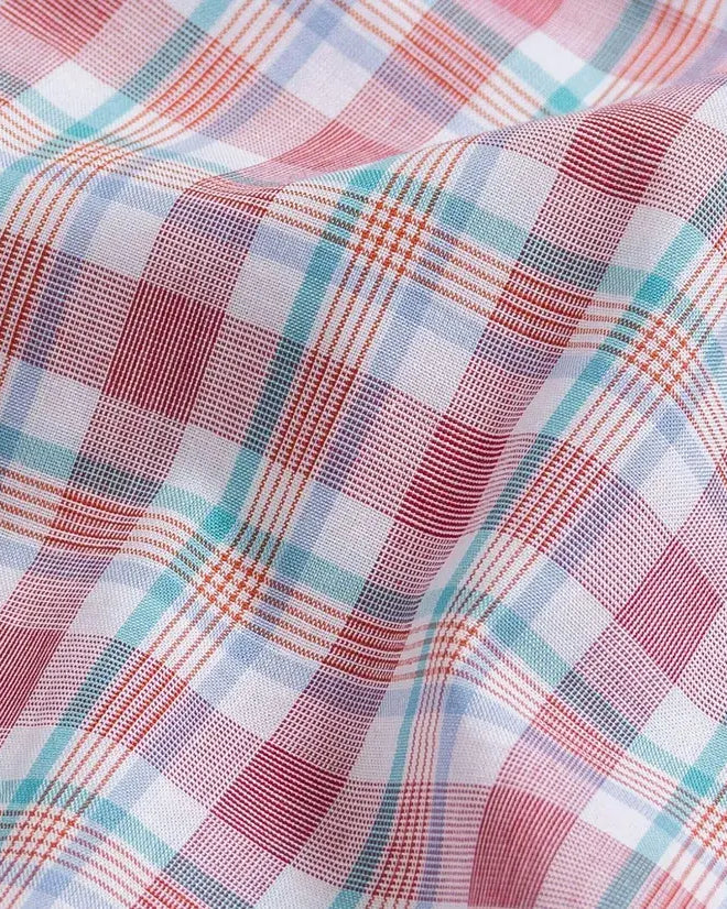The Watermelon Winstead Plaid Custom Shirt Custom Dress Shirt- Ledbury