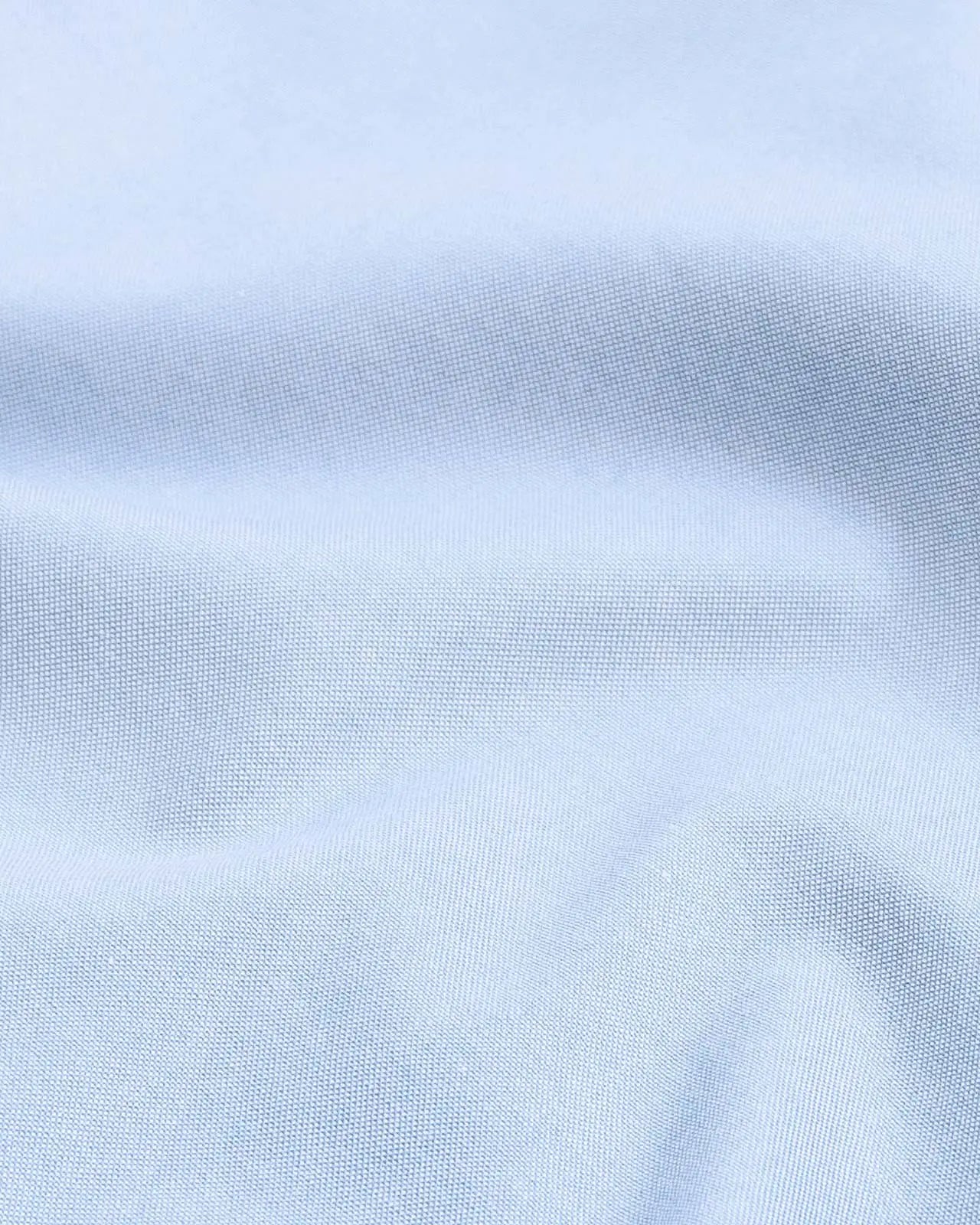 Light blue 100% cotton pinpoint oxford fabric detail - Ledbury Duval dress shirt