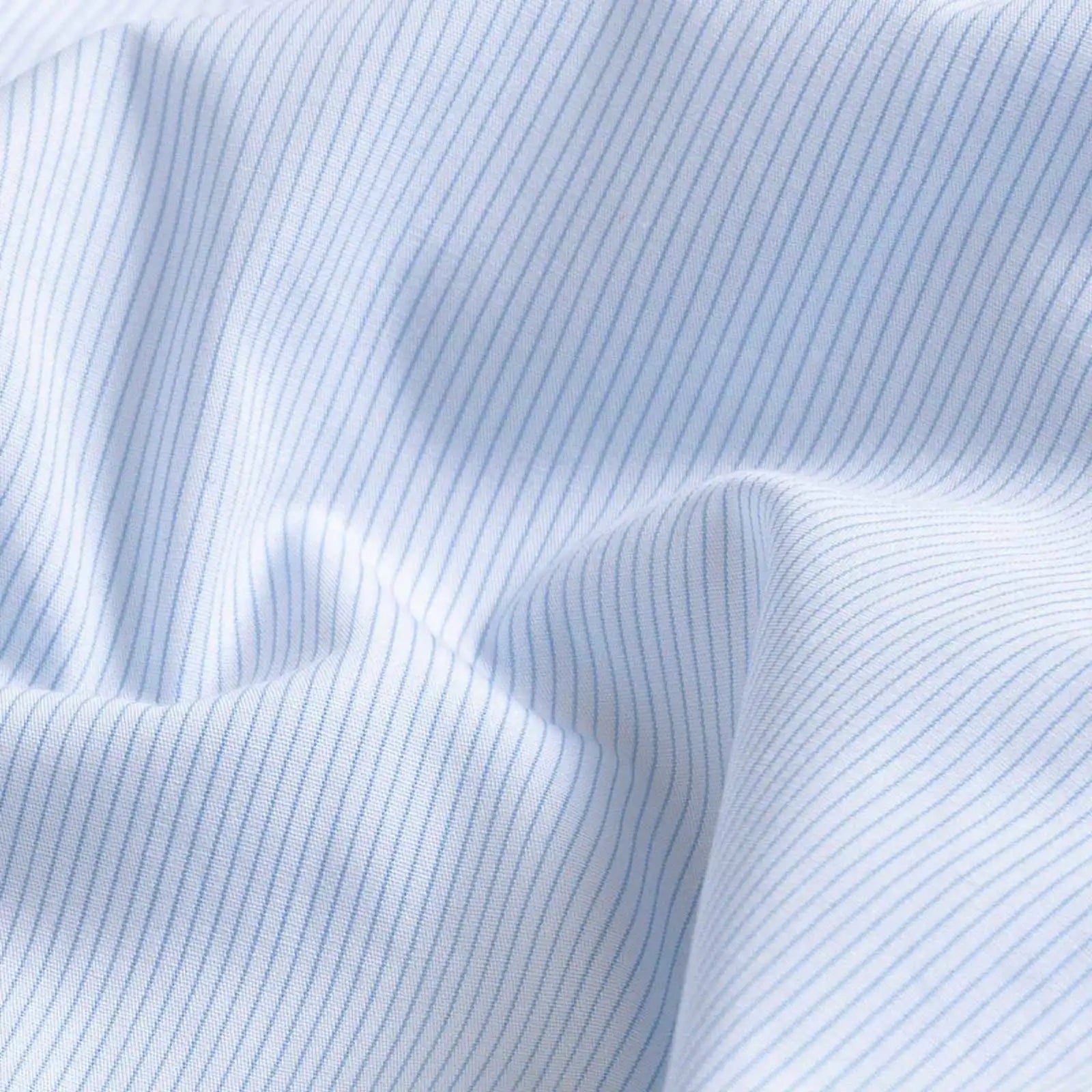 The Light Blue Horton Stripe Custom Shirt Custom Dress Shirt- Ledbury
