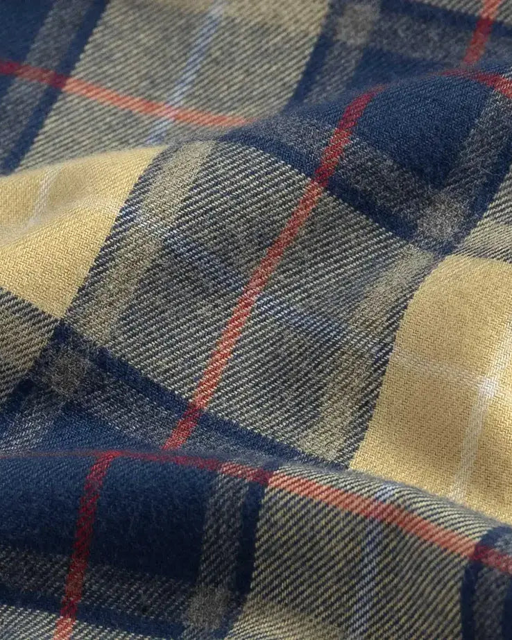 The Buff Yellow Fulton Flannel Custom Shirt Custom Casual Shirt- Ledbury