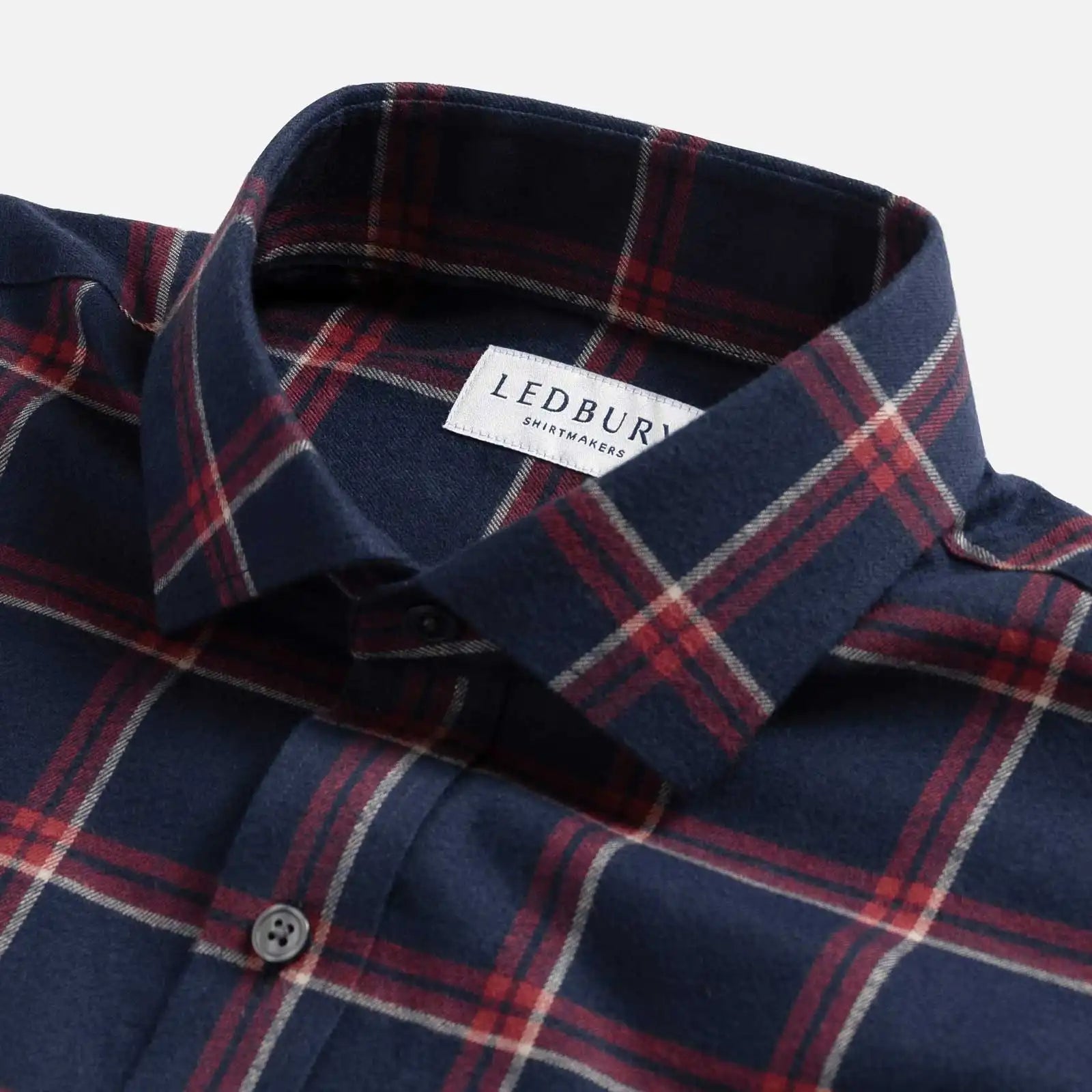 The Crimson Gannon Flannel Custom Shirt Custom Casual Shirt- Ledbury