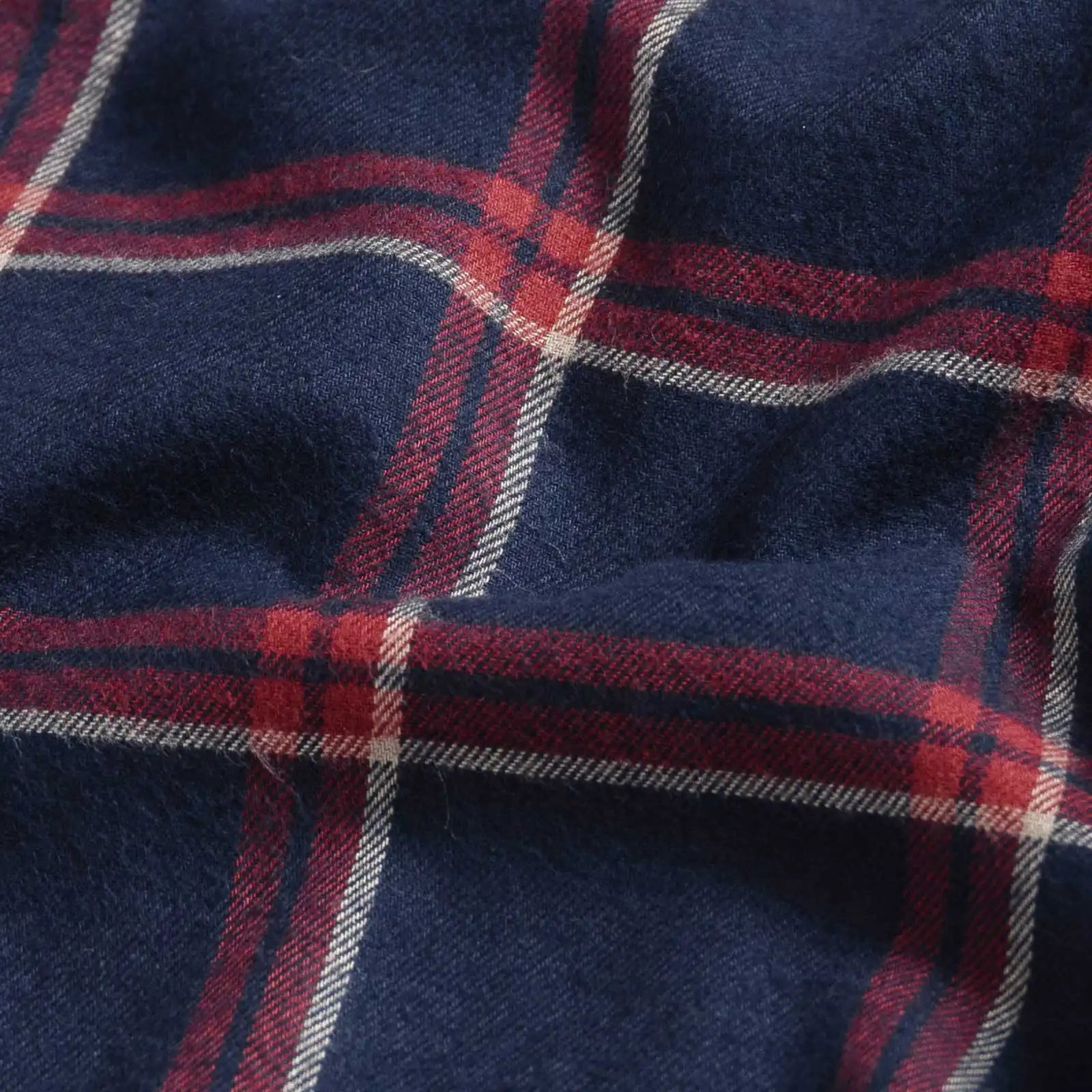 The Crimson Gannon Flannel Custom Shirt Custom Casual Shirt- Ledbury