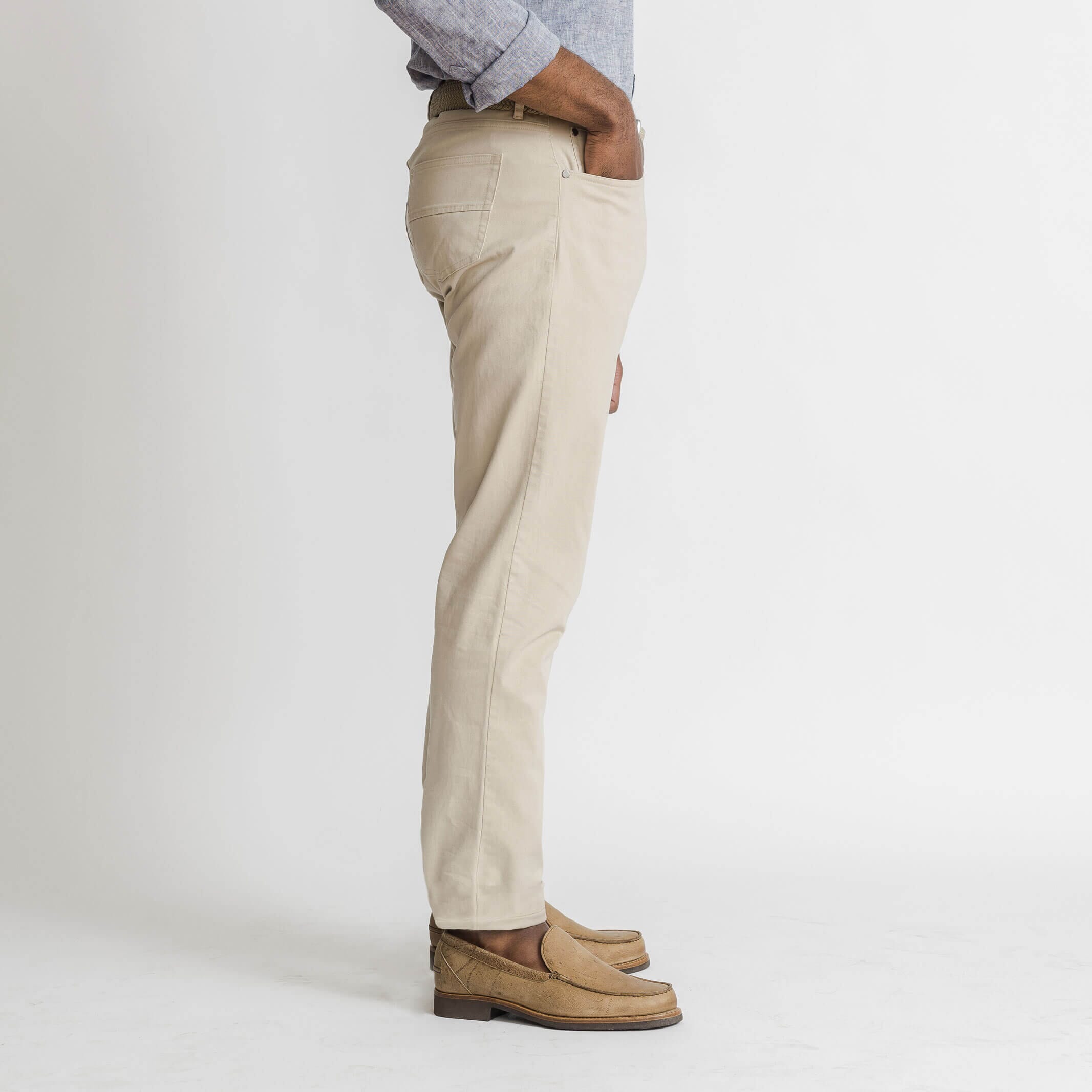 The Tan Franklin 5 Pocket Custom Pant Custom Pant- Ledbury