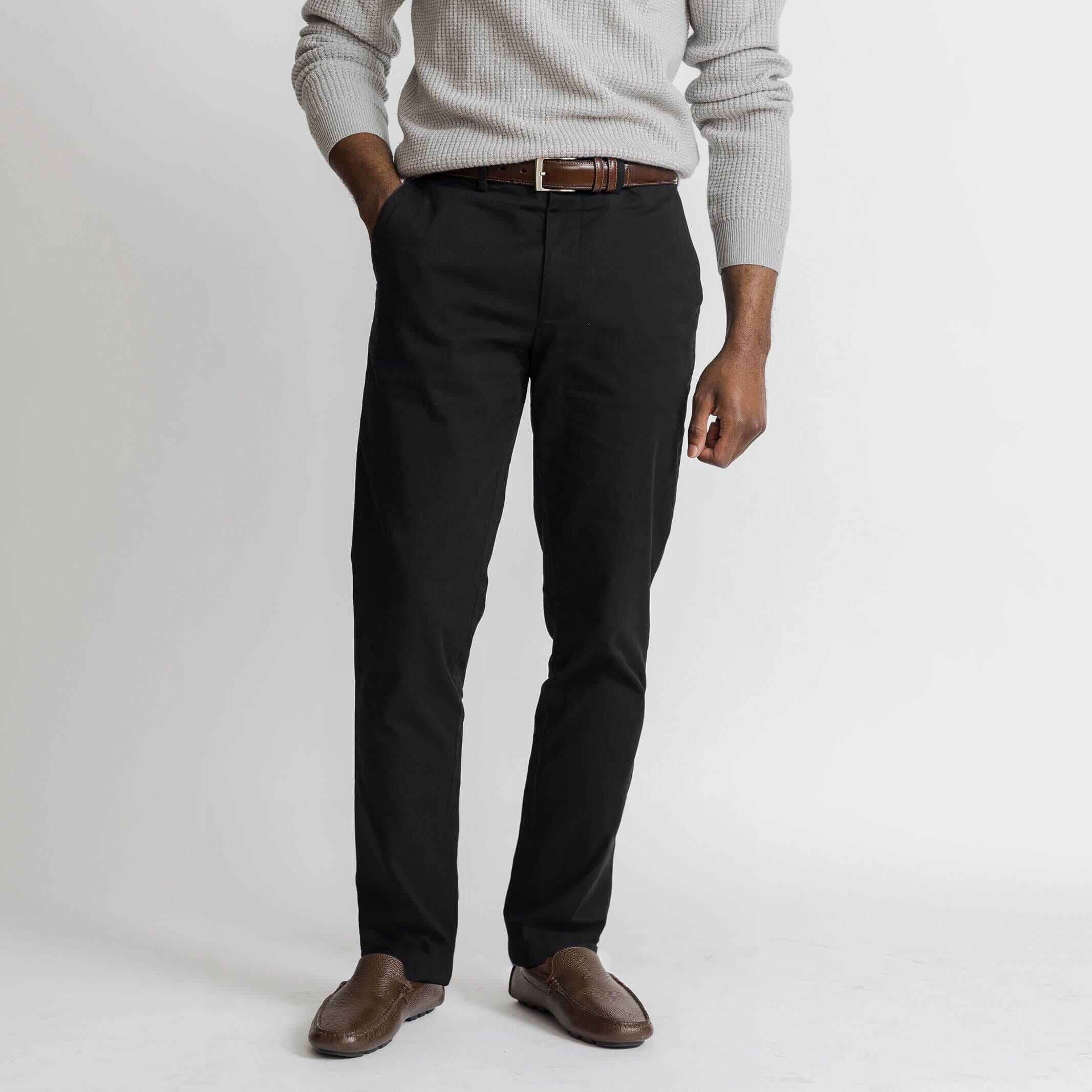 The Black Richmond Chino Custom Pant Custom Pant- Ledbury