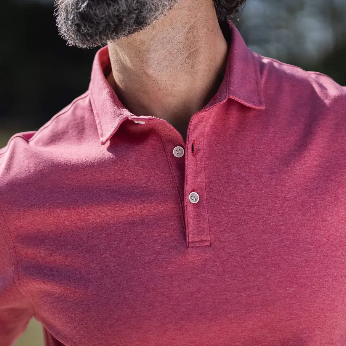 The Red Heather Arlon Knit Custom Polo Custom Polo- Ledbury