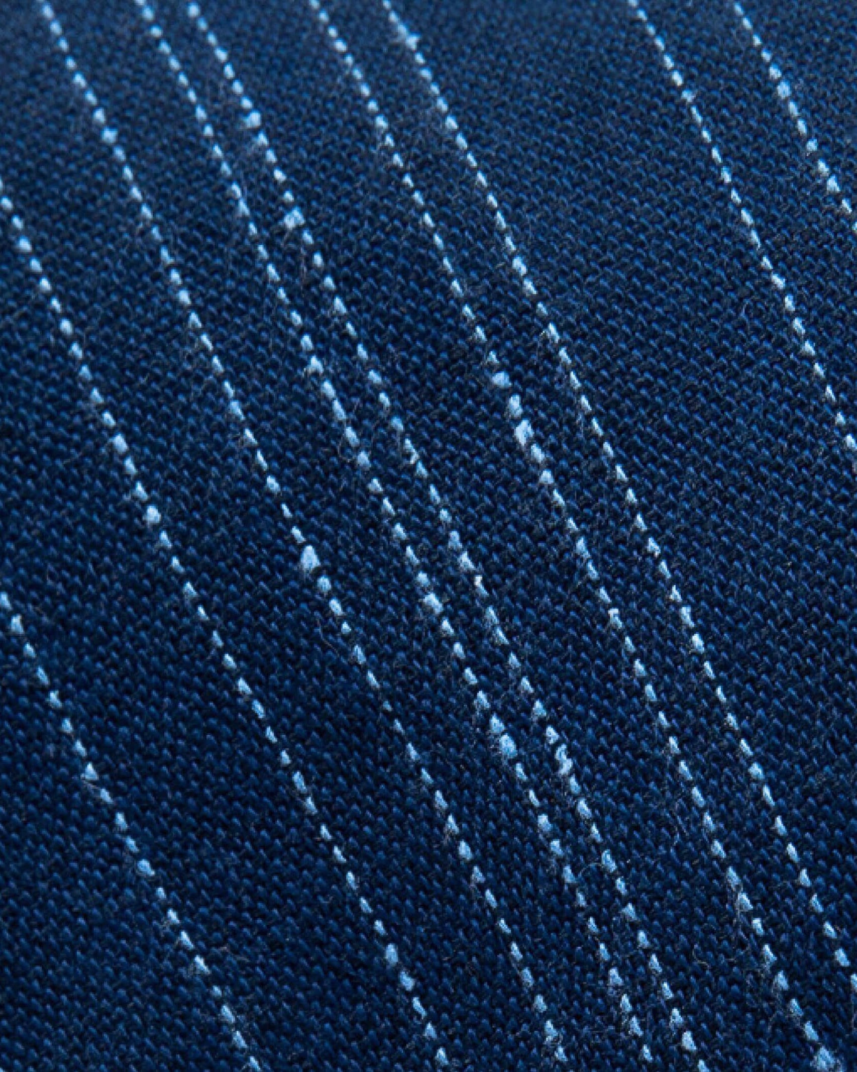 The Blue Carlton Stripe Tie Tie- Ledbury