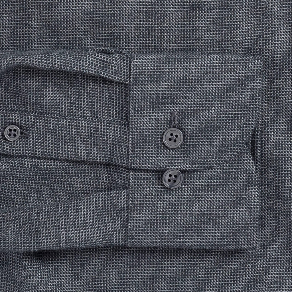 The Charcoal Holmes Flannel Casual Shirt Casual Shirt- Ledbury