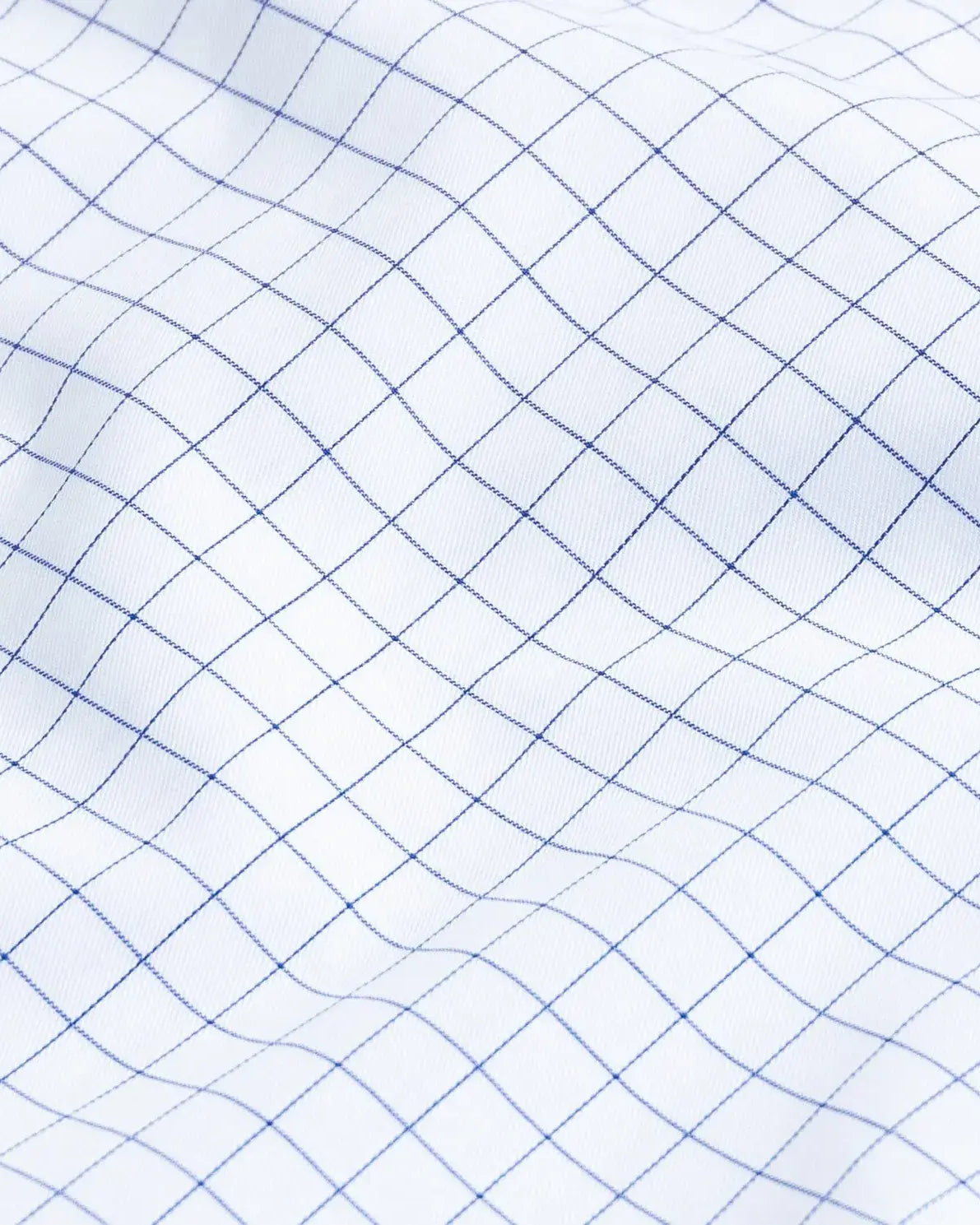 The Blue Cliffe Windowpane Custom Shirt Custom Dress Shirt- Ledbury