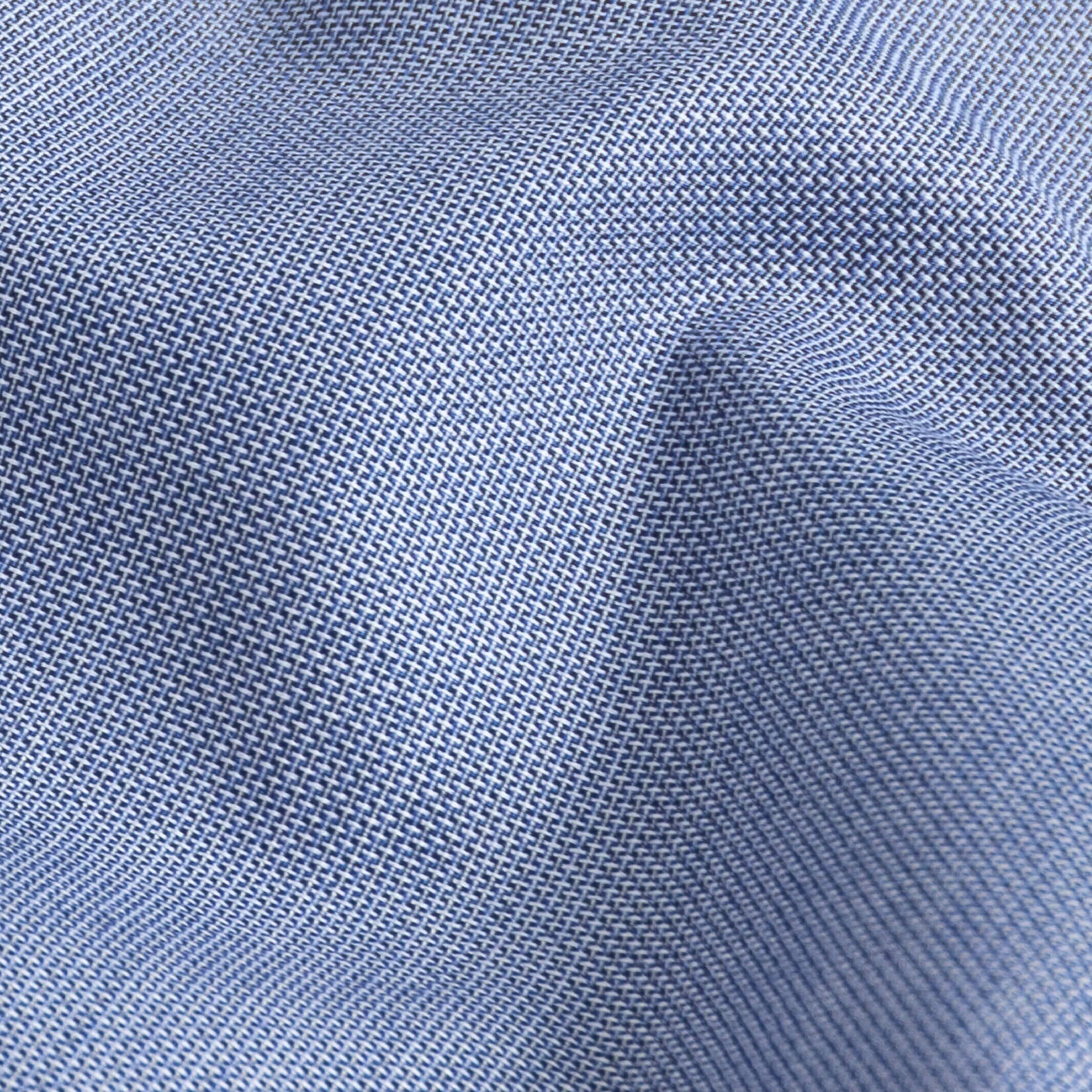 The Deep Blue Linden Dobby Dress Shirt Dress Shirt- Ledbury
