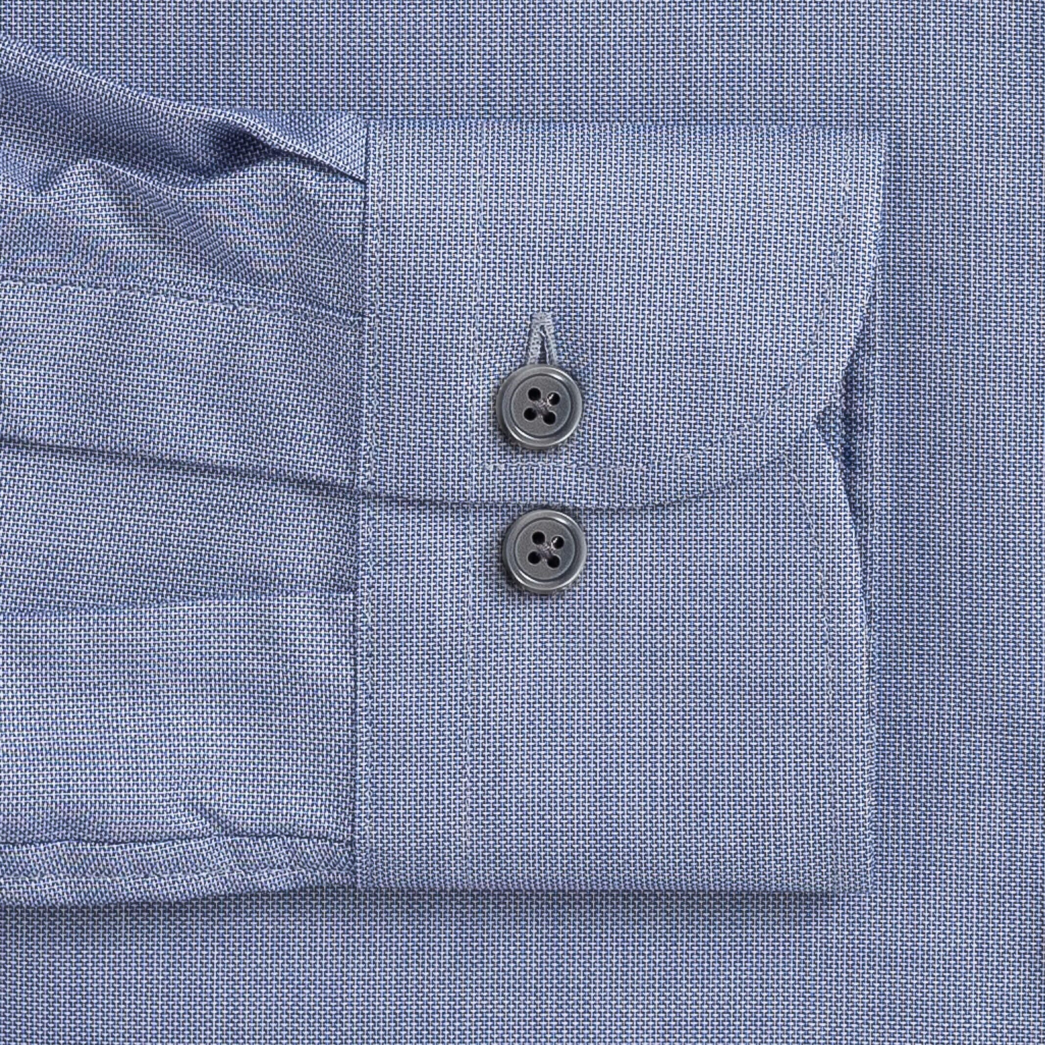 The Deep Blue Linden Dobby Dress Shirt Dress Shirt- Ledbury