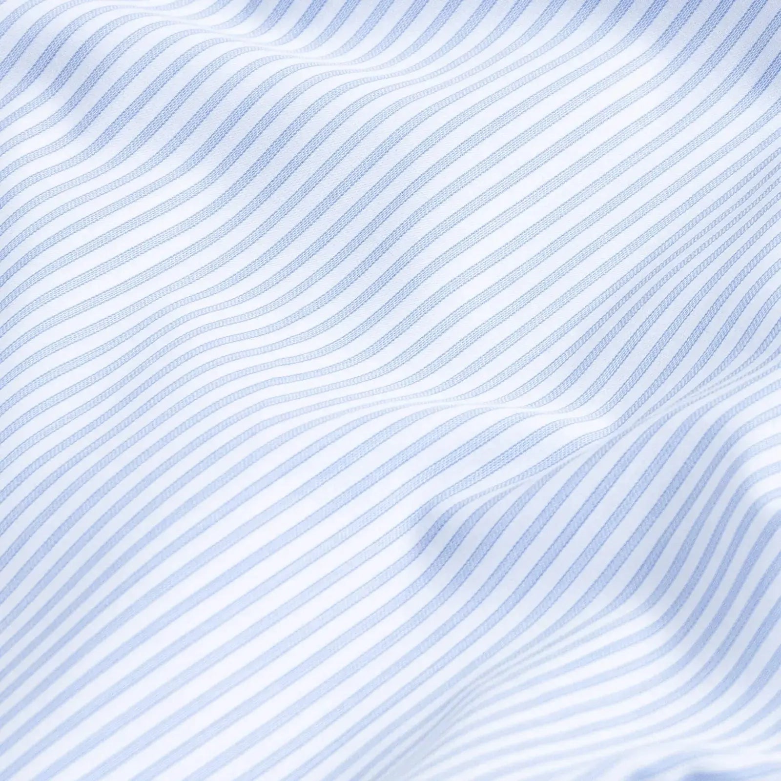 The Blue Kent Stripe Custom Shirt Custom Dress Shirt- Ledbury