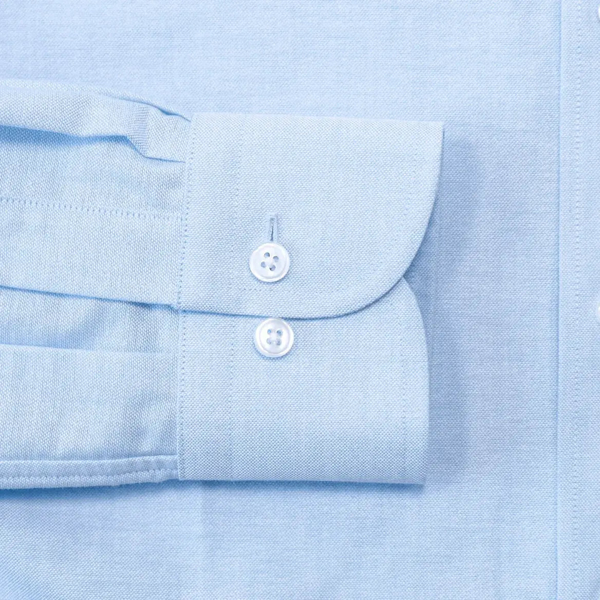 The Light Blue Mayfield Oxford Custom Shirt Custom Dress Shirt- Ledbury