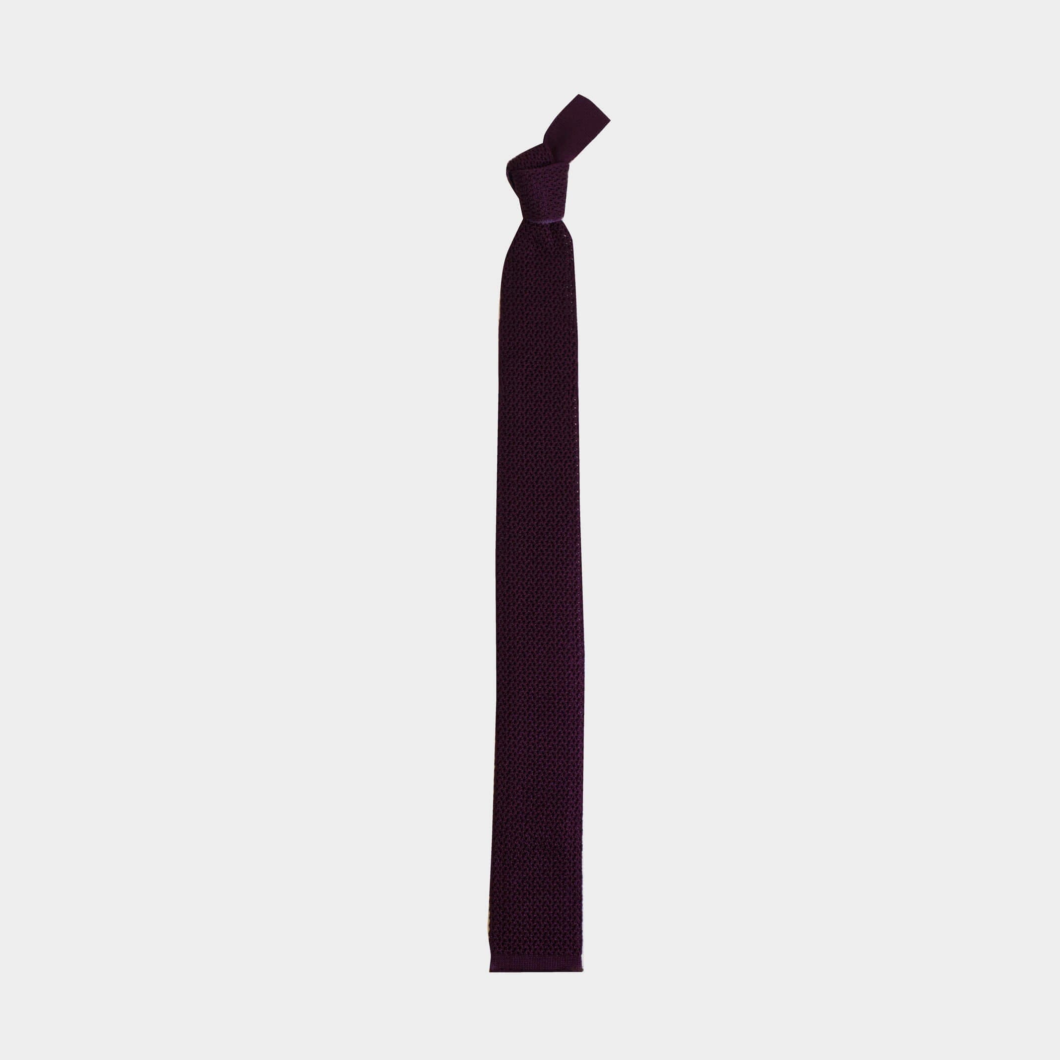 The Purple Caden Tie Tie- Ledbury