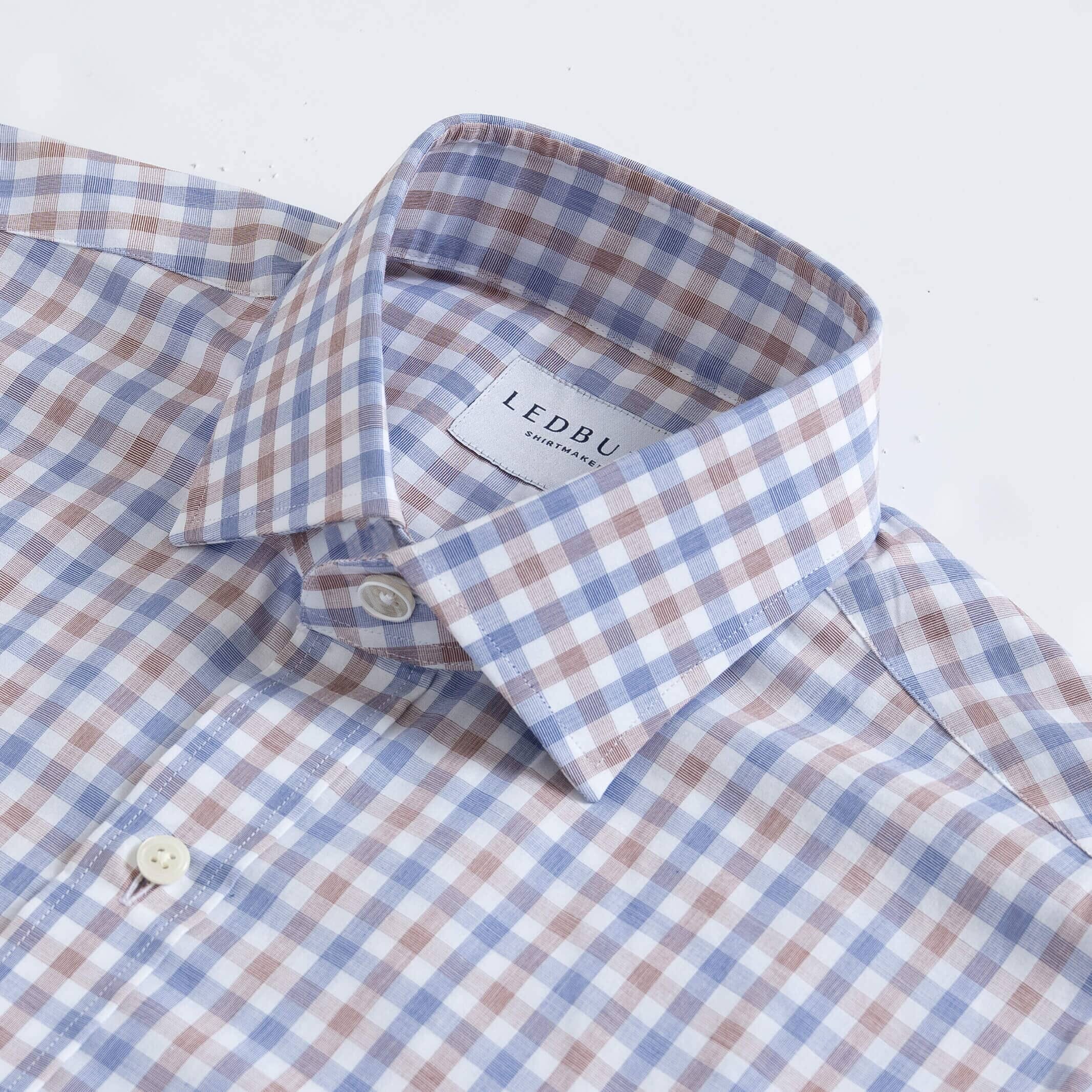 The Cedar Rollins Plaid Dress Shirt Dress Shirt- Ledbury