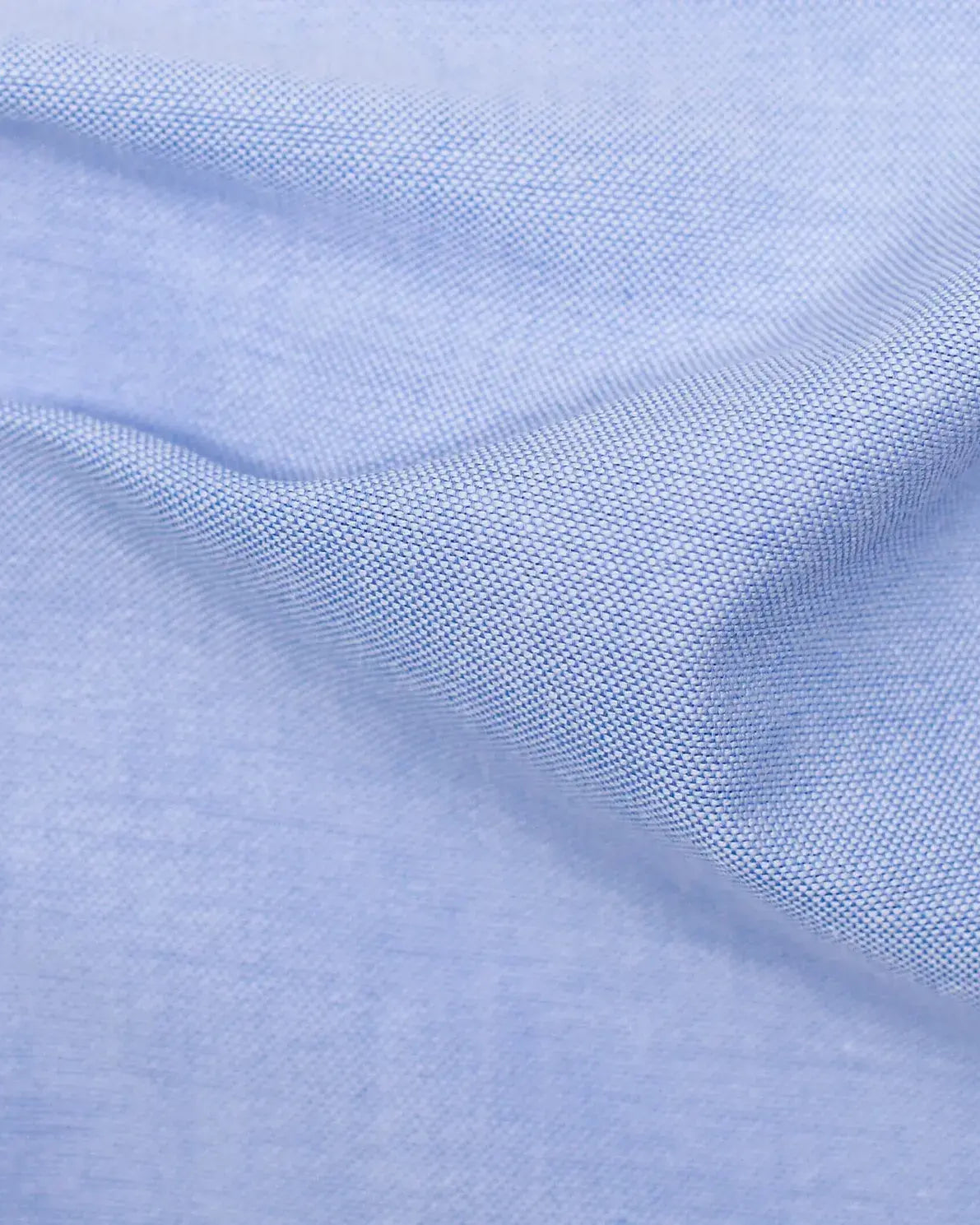 The Light Blue Short Sleeve Mayfield Oxford Custom Shirt Custom Short Sleeve Shirt- Ledbury