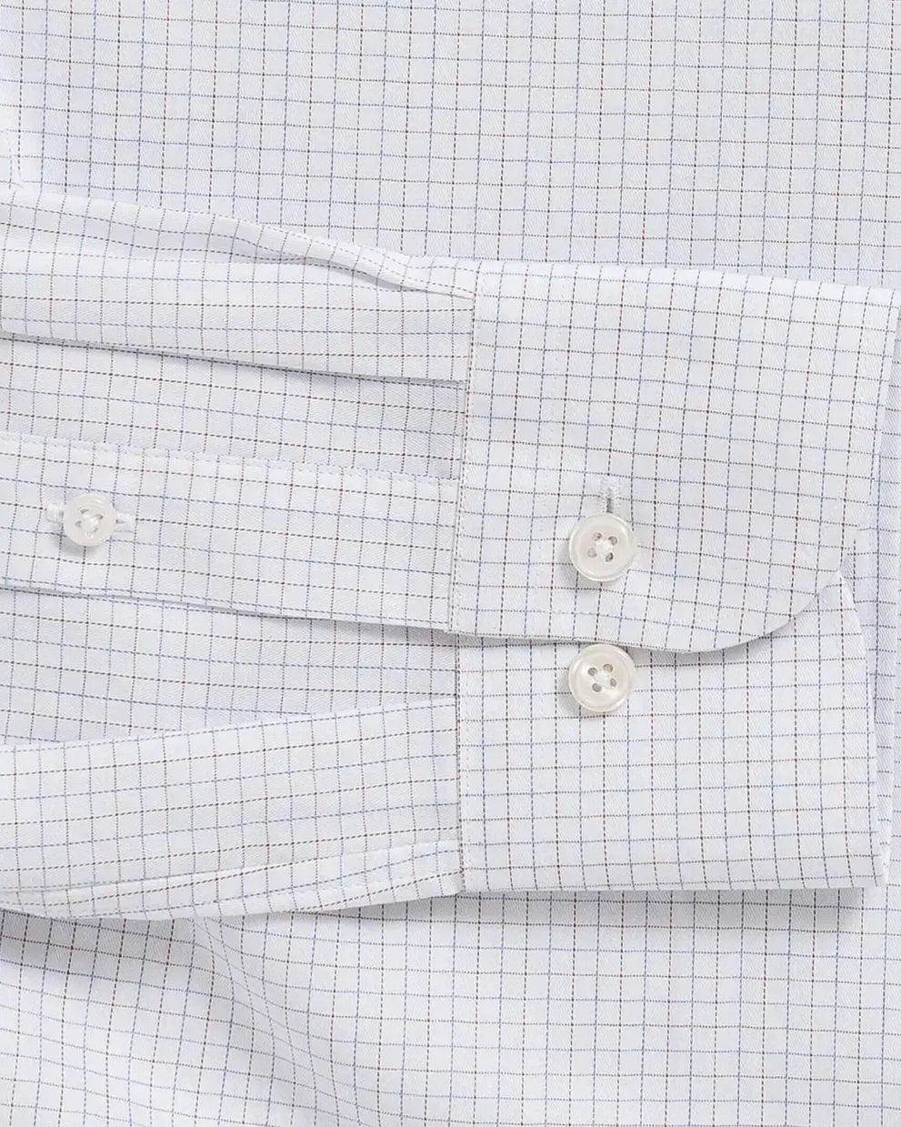 The Brick Red Singer Check Custom Shirt Custom Dress Shirt- Ledbury