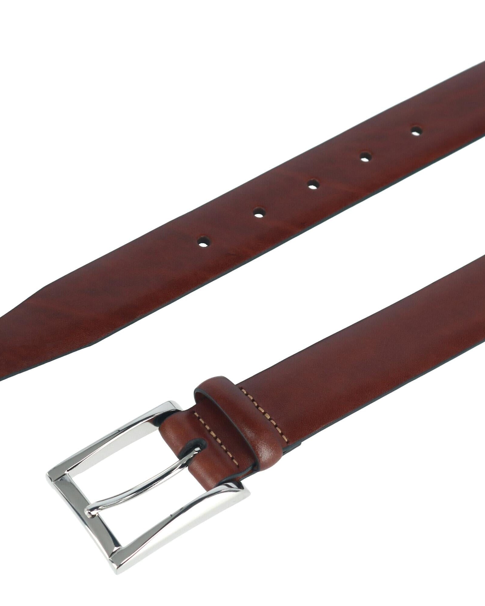 Trafalgar Broderick Leather Dress Belt Belt- Ledbury