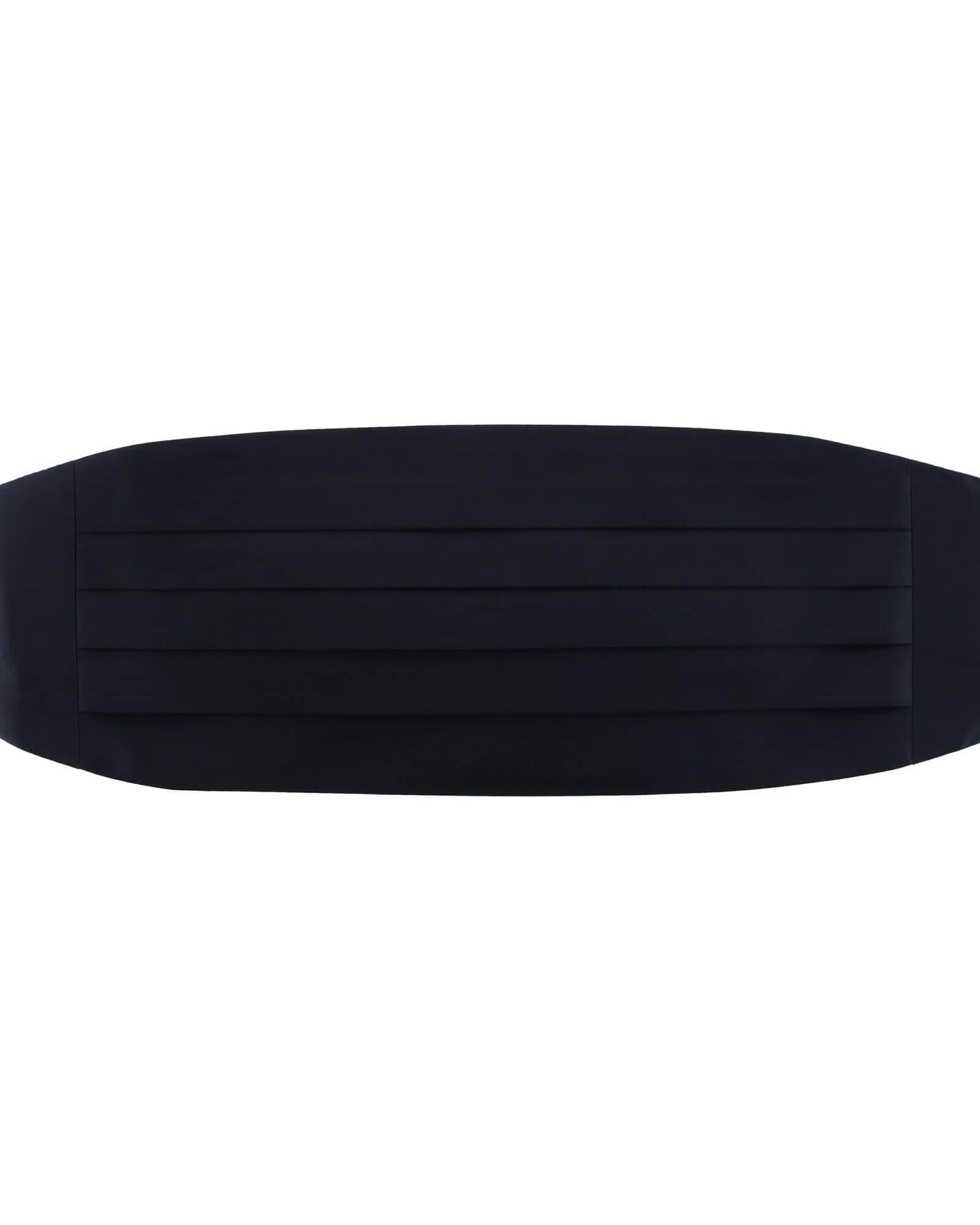 Trafalgar Sutton Solid Color Silk Cummerbund Cummerbund- Ledbury