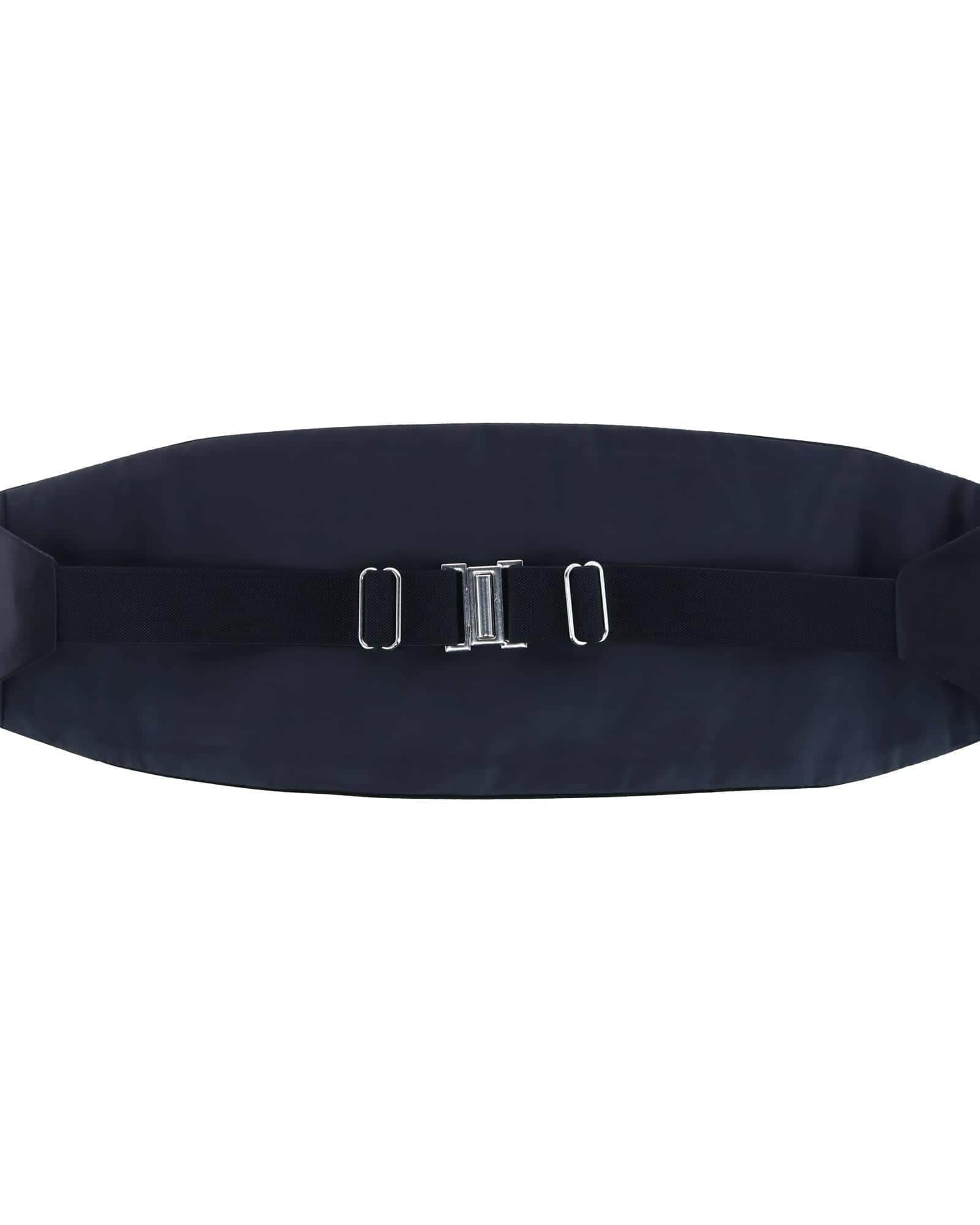 Trafalgar Sutton Solid Color Silk Cummerbund Cummerbund- Ledbury