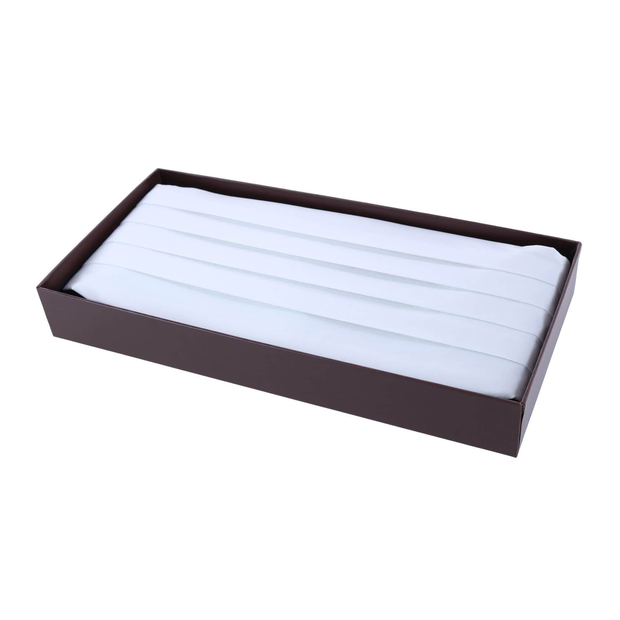 Trafalgar Sutton Solid Color Silk Cummerbund Cummerbund- Ledbury