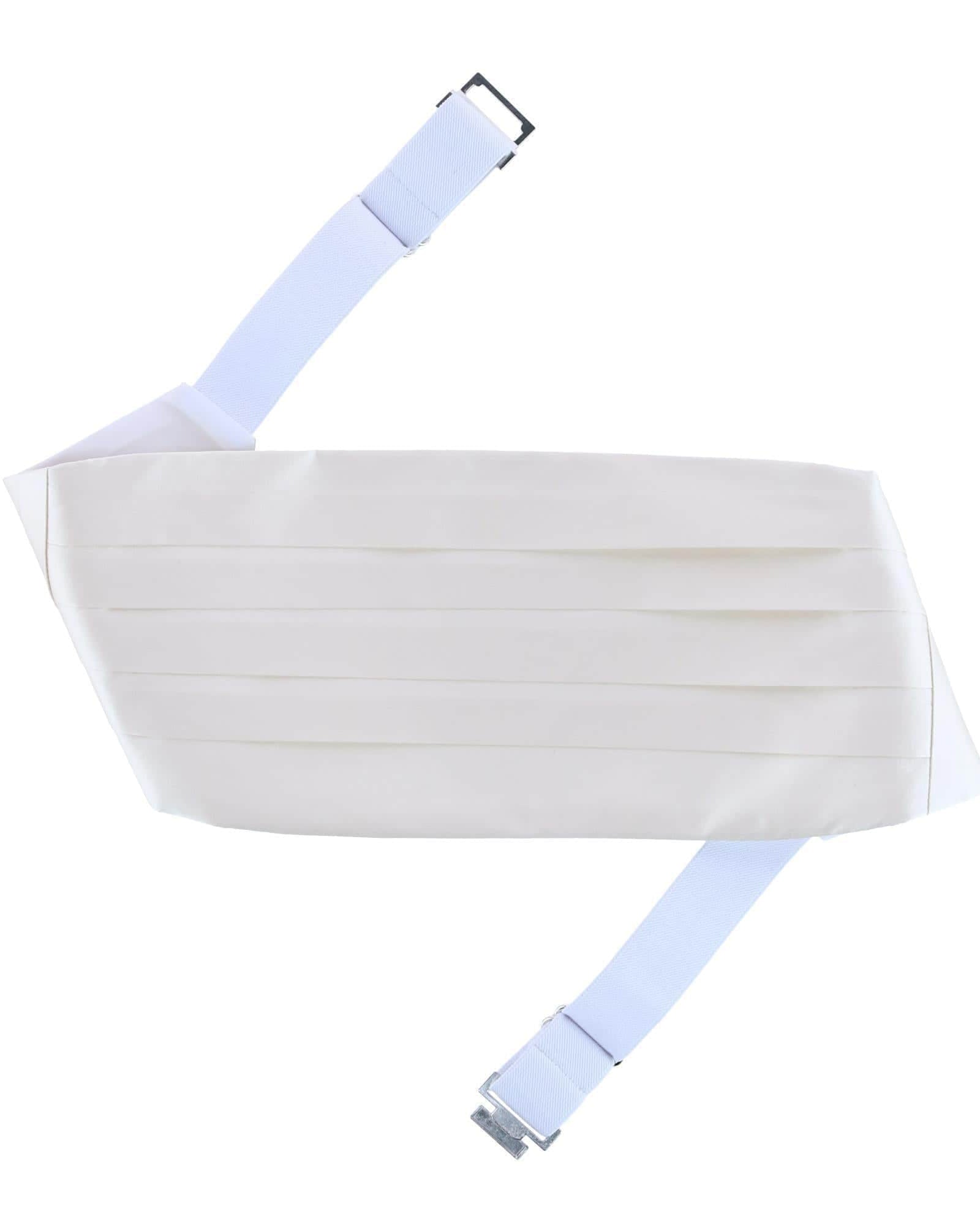 Trafalgar Sutton Solid Color Silk Cummerbund Cummerbund- Ledbury