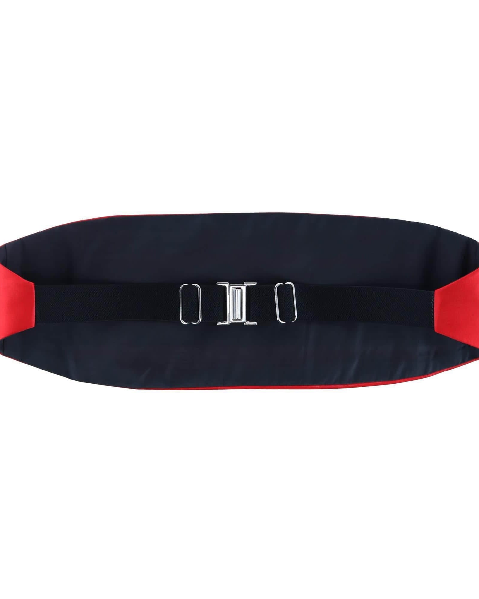 Trafalgar Sutton Solid Color Silk Cummerbund Cummerbund- Ledbury