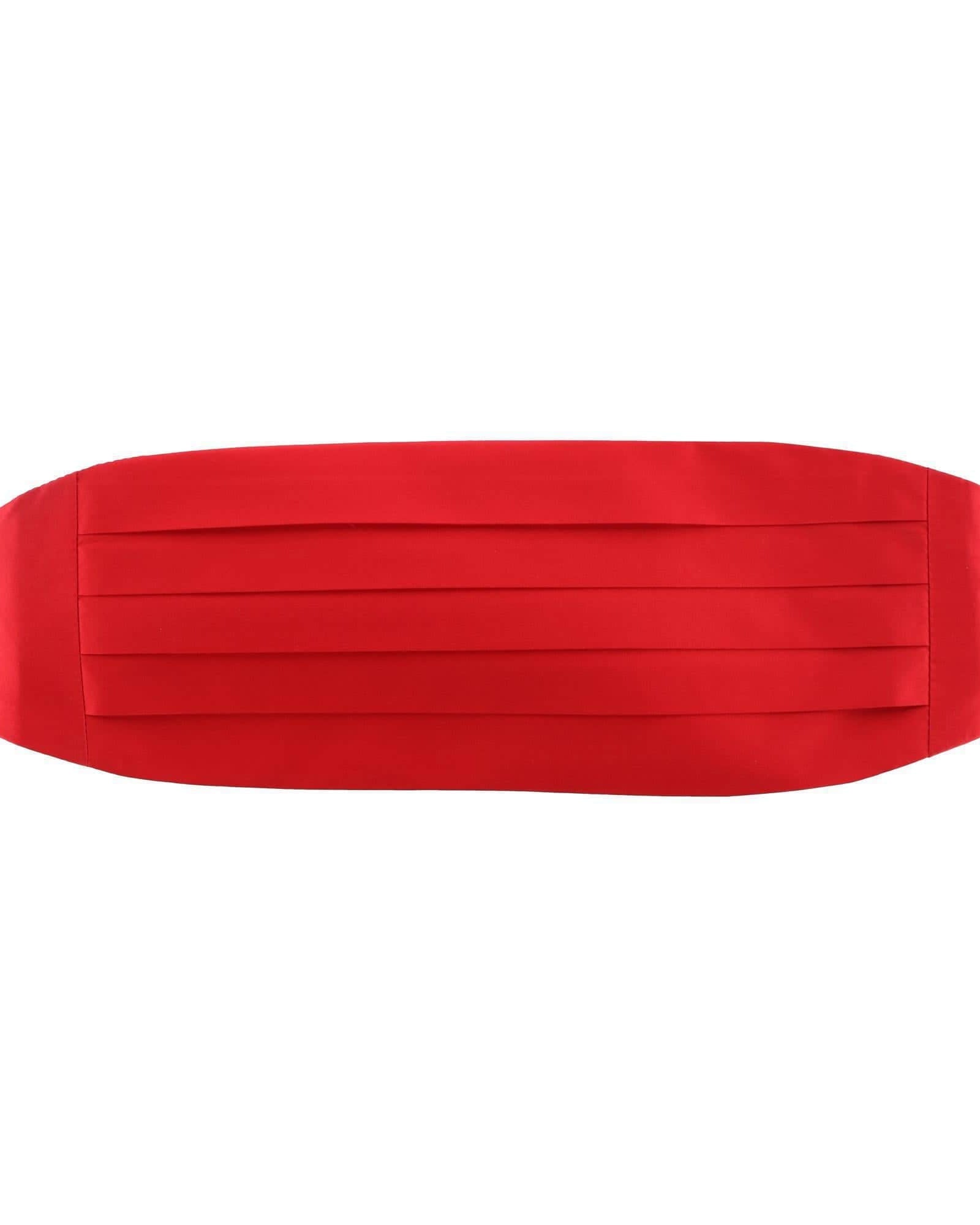 Trafalgar Sutton Solid Color Silk Cummerbund Cummerbund- Ledbury