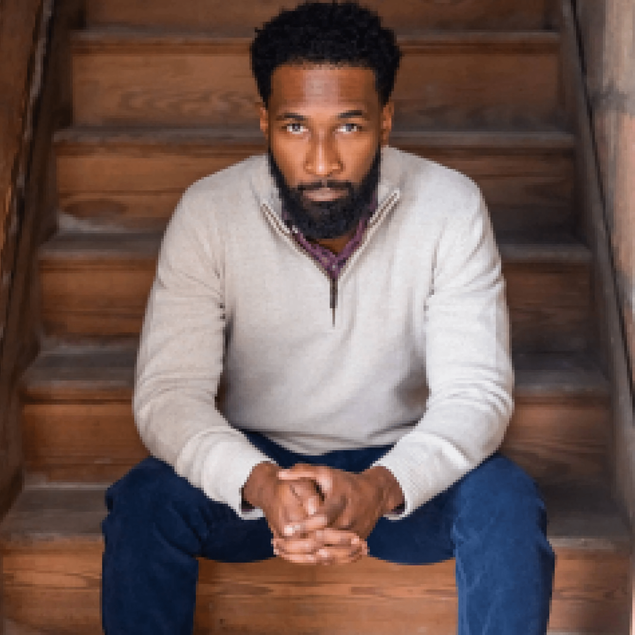 The Oatmeal Heather Ashton Quarter-Zip Sweater Sweater- Ledbury