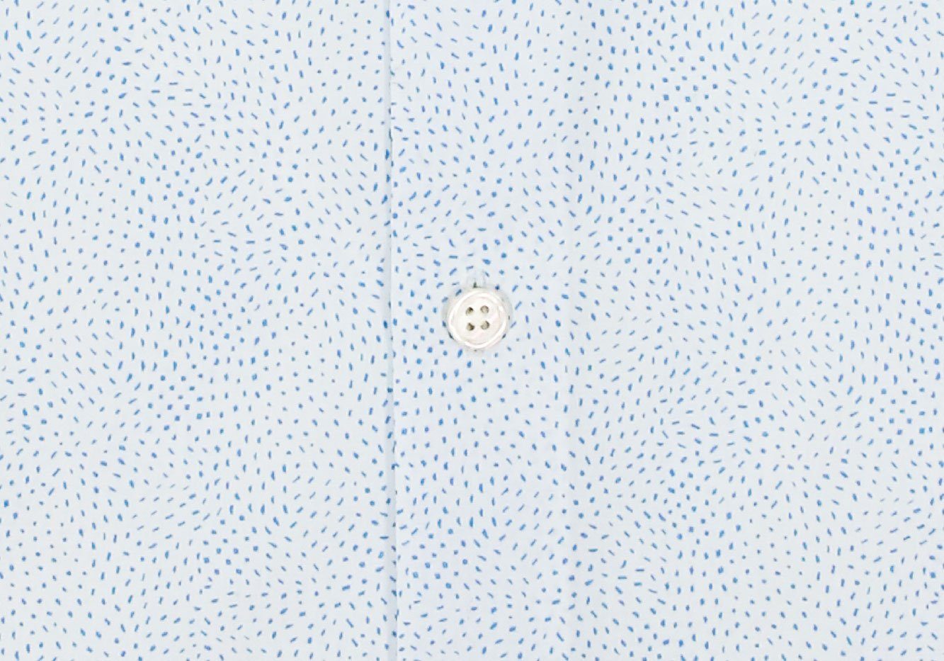The White Short Sleeve Buchard Print Casual Shirt Short Sleeve- Ledbury