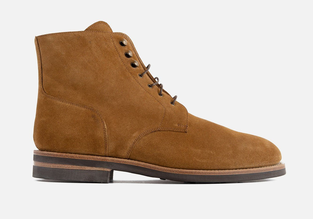 Tangier Brown Strickland Suede Boot Footwear- Ledbury