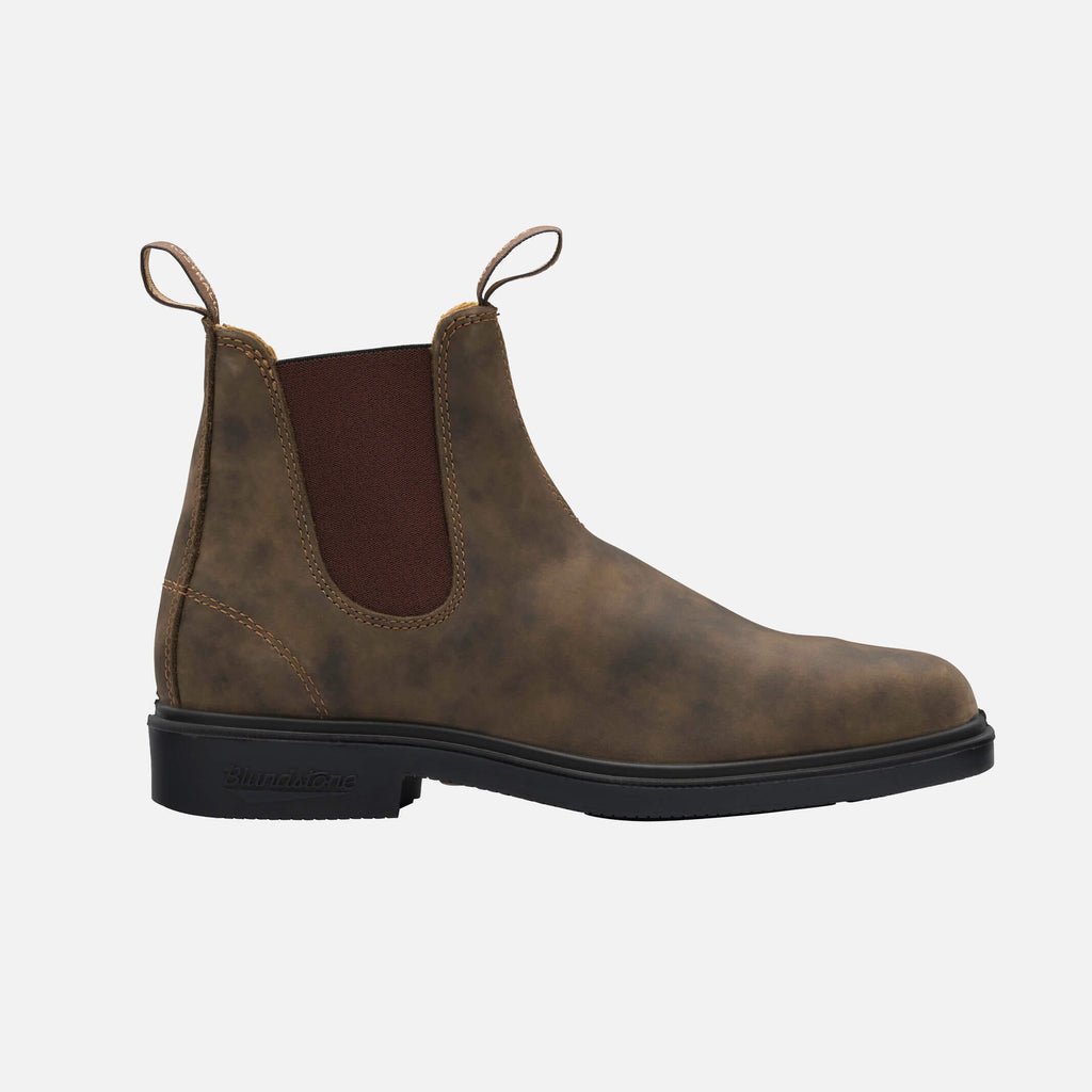 Blundstone Rustic Brown Dress Chelsea Boot Footwear- Ledbury