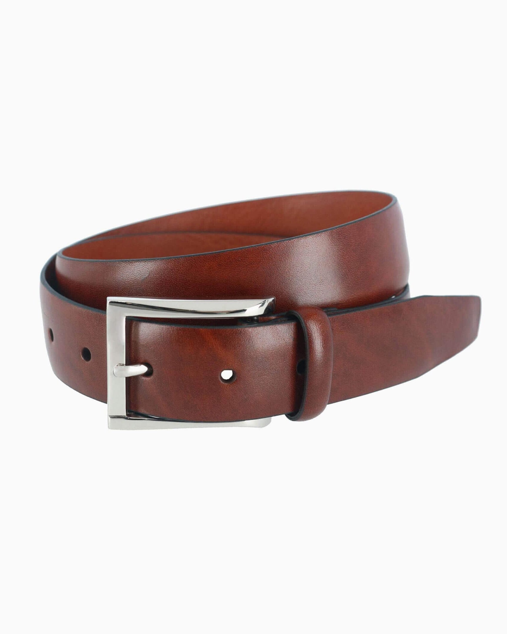 Trafalgar Broderick Leather Dress Belt Belt- Ledbury