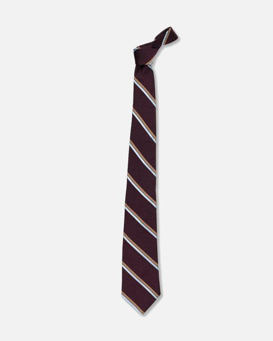 The Currant Rochelle Stripe Tie Tie- Ledbury