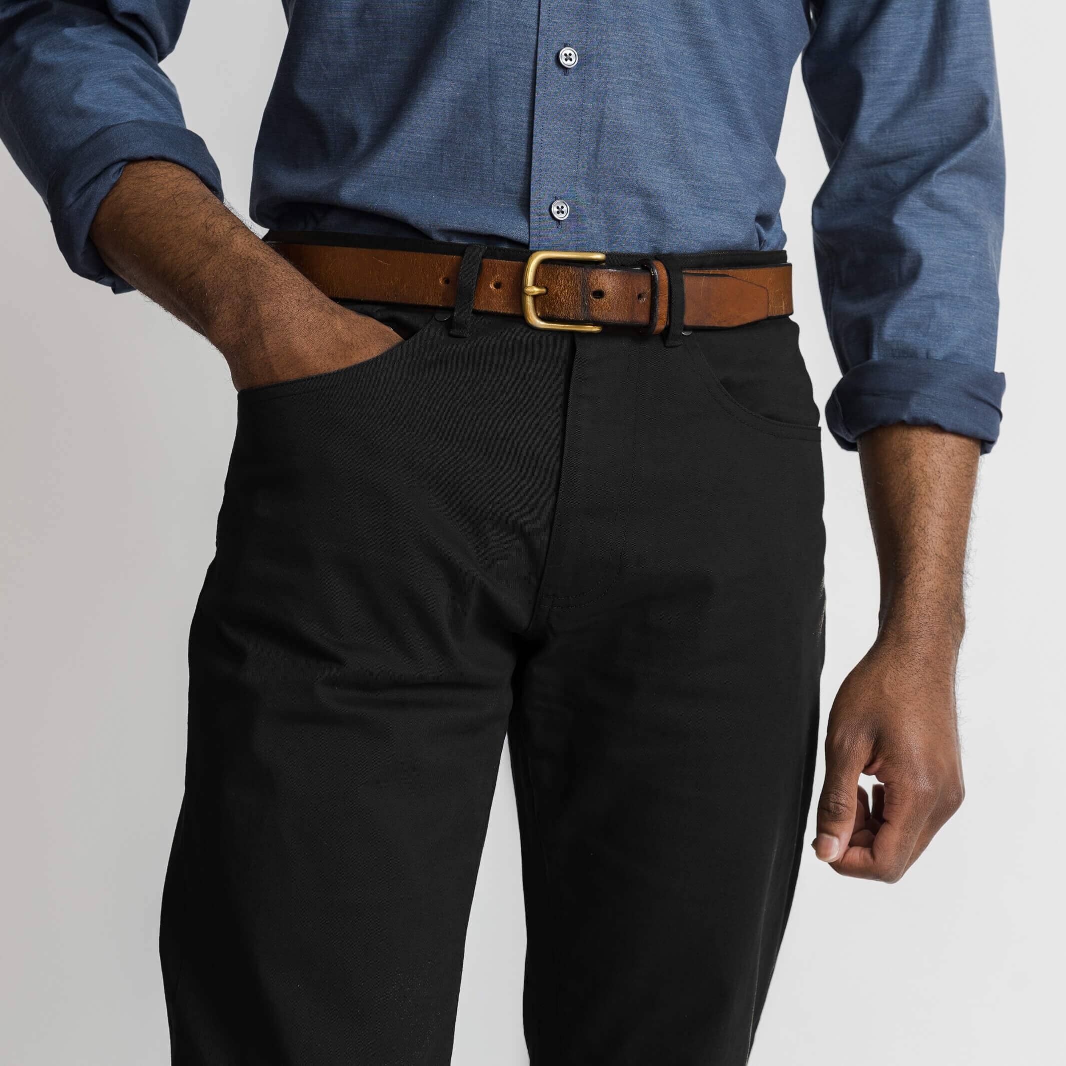 The Black Franklin 5 Pocket Custom Pant Custom Pant- Ledbury