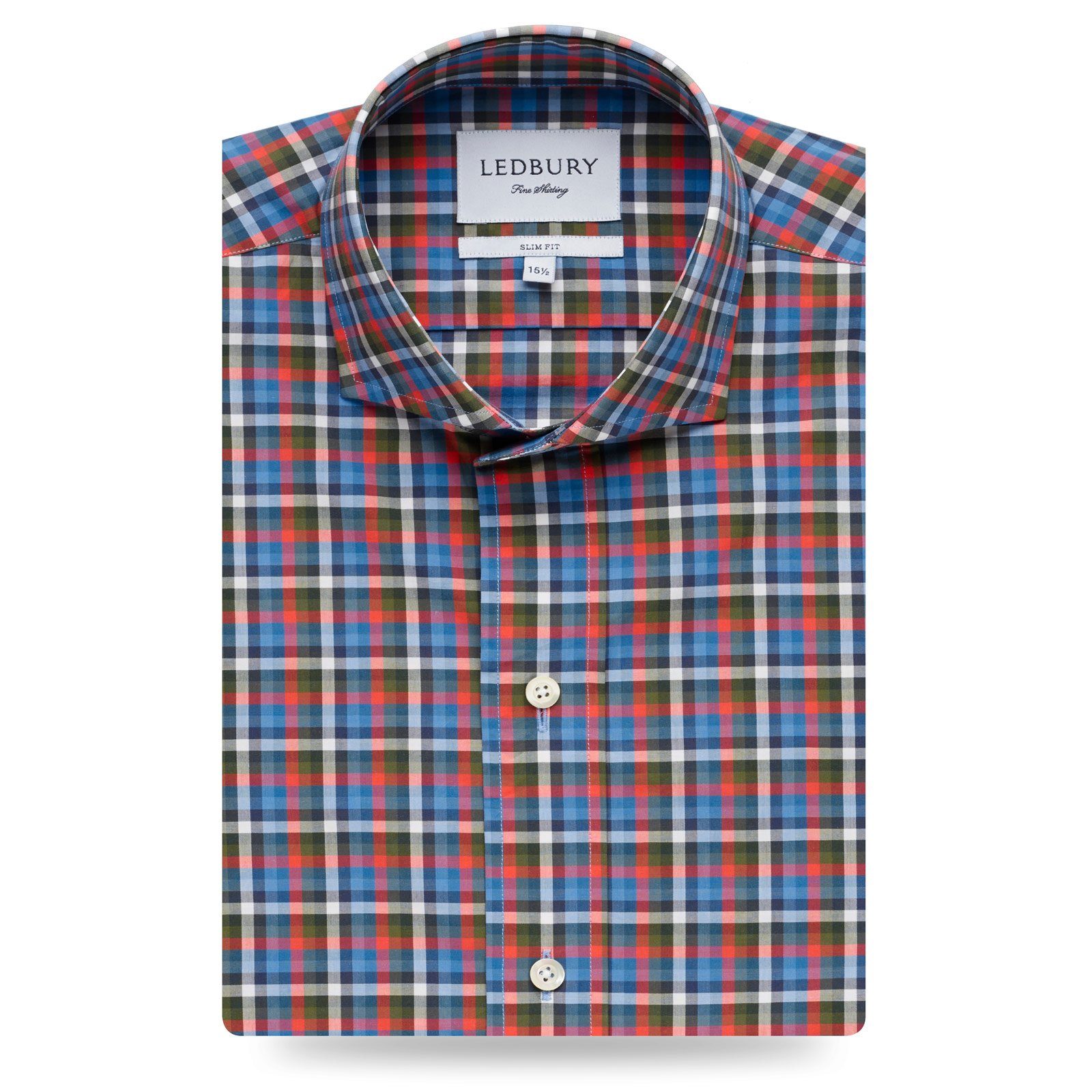 The Green Kirby Gingham Casual Shirt Casual Shirt- Ledbury