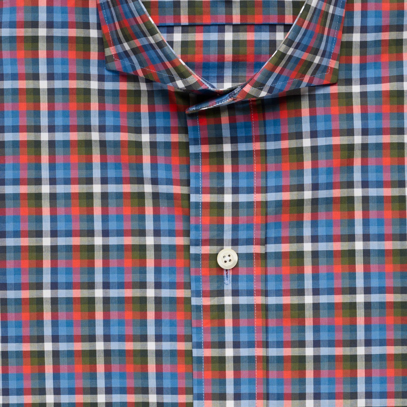 The Green Kirby Gingham Casual Shirt Casual Shirt- Ledbury
