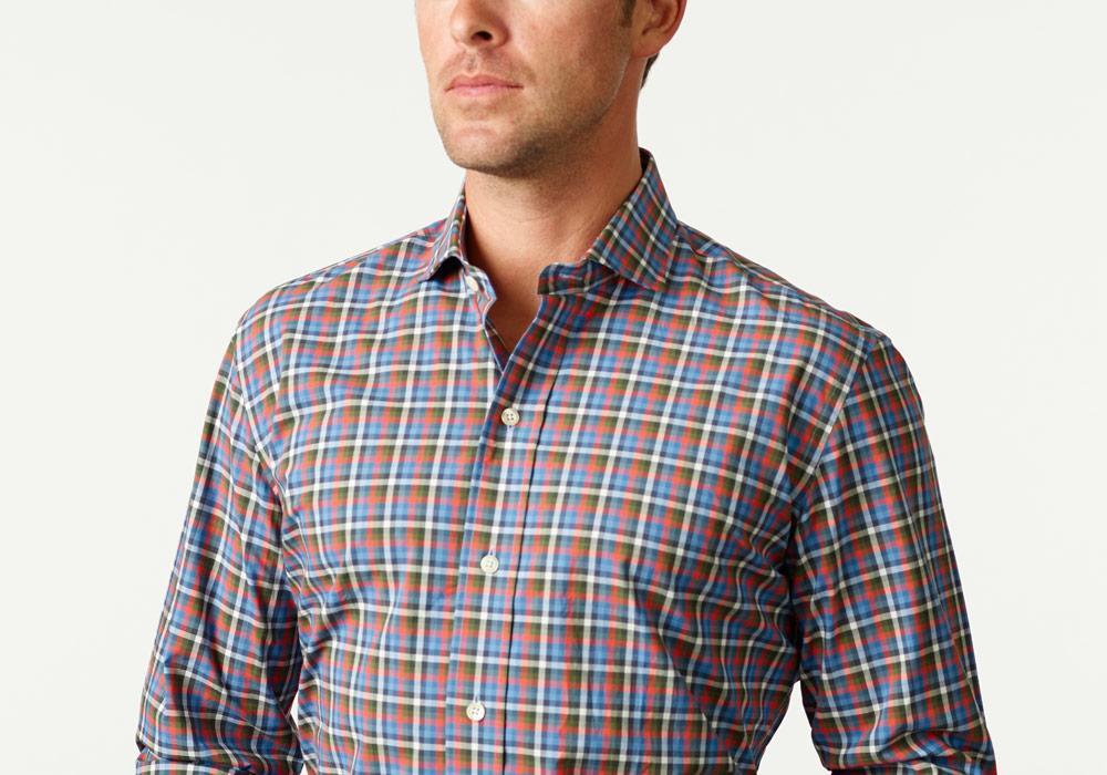 The Green Kirby Gingham Casual Shirt Casual Shirt- Ledbury