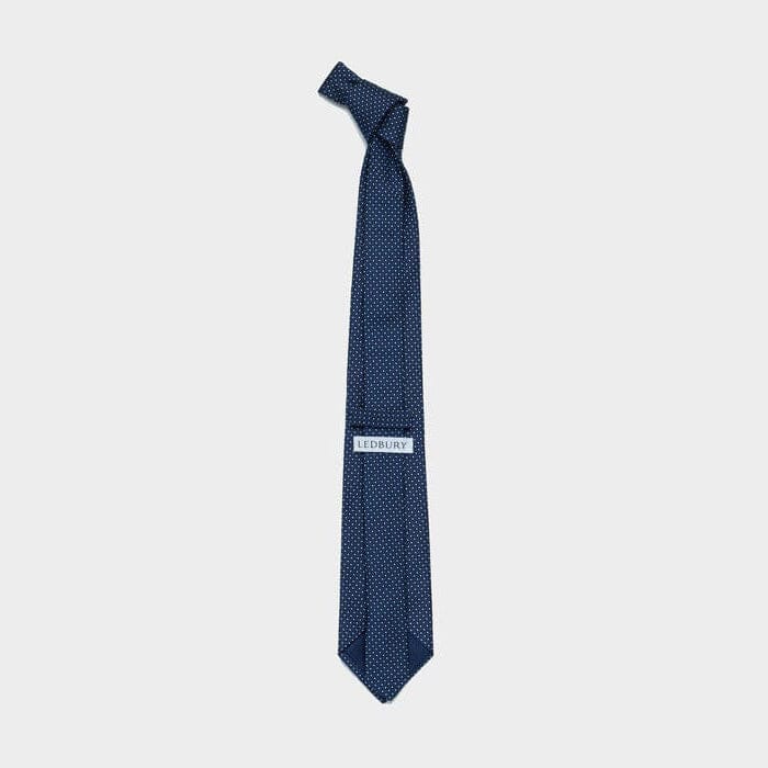 The Navy Draper Tie Tie- Ledbury
