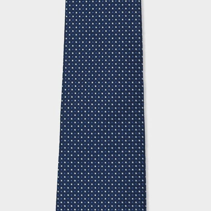 The Navy Draper Tie Tie- Ledbury