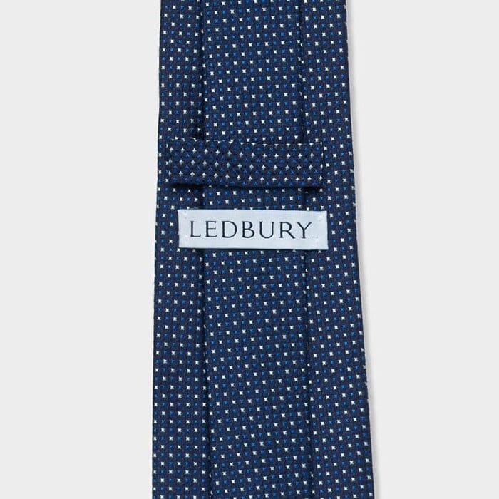 The Navy Draper Tie Tie- Ledbury