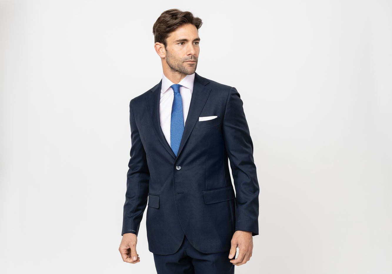 The Pink Fine Twill Spread Dress Shirt Dress Shirt- Ledbury