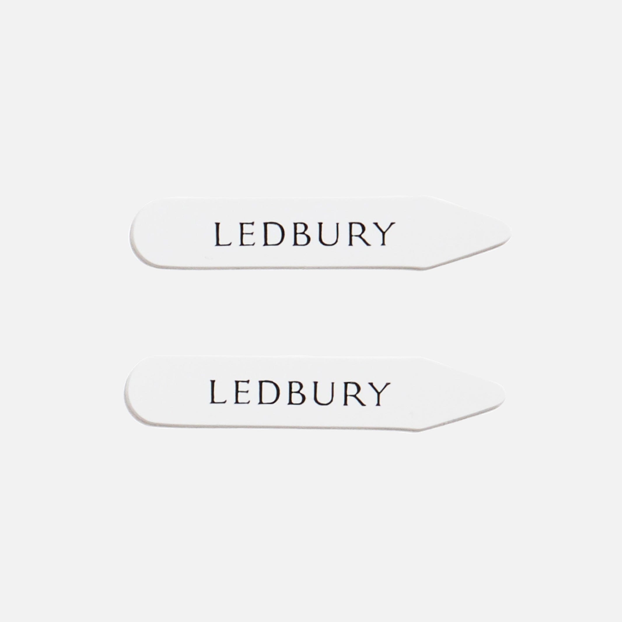 Standard Spread / Mid-Spread Collar Stay Pair Collar Stay- Ledbury