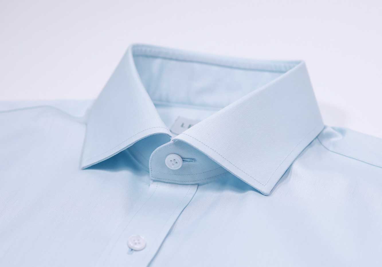 The Light Blue Adler Custom Shirt Custom Dress Shirt- Ledbury