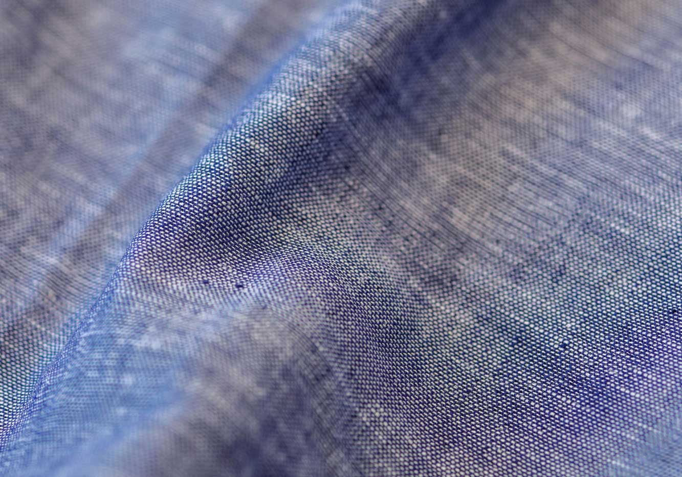 The Navy Barton Chambray Dress Shirt Dress Shirt- Ledbury