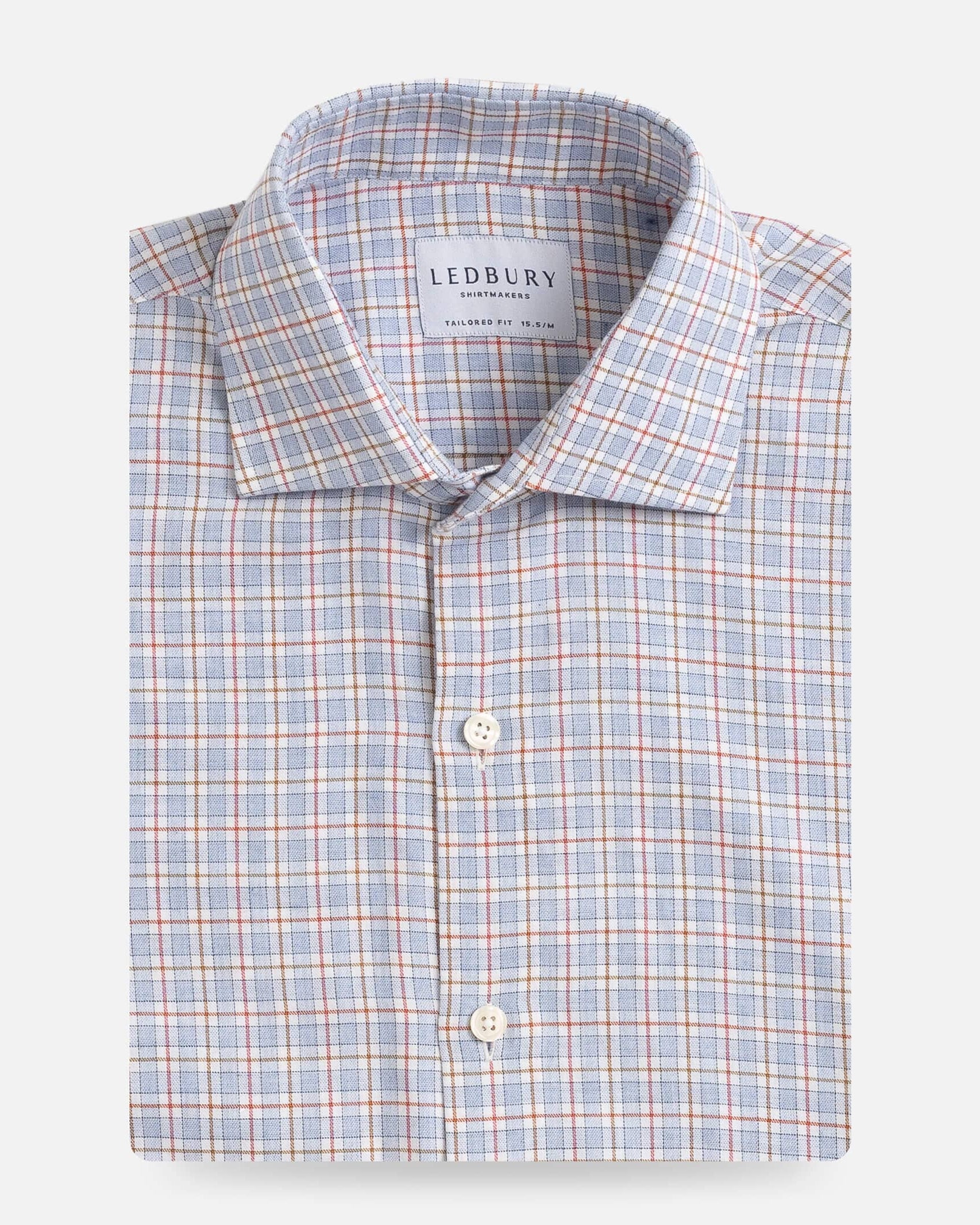 The Currant Bradford Check Custom Shirt Custom Casual Shirt- Ledbury