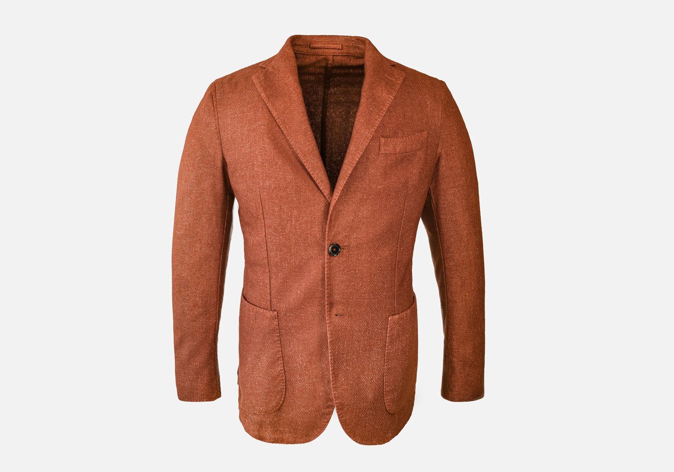 The Autumn Orange Burgess Sport Coat Sport Coat- Ledbury