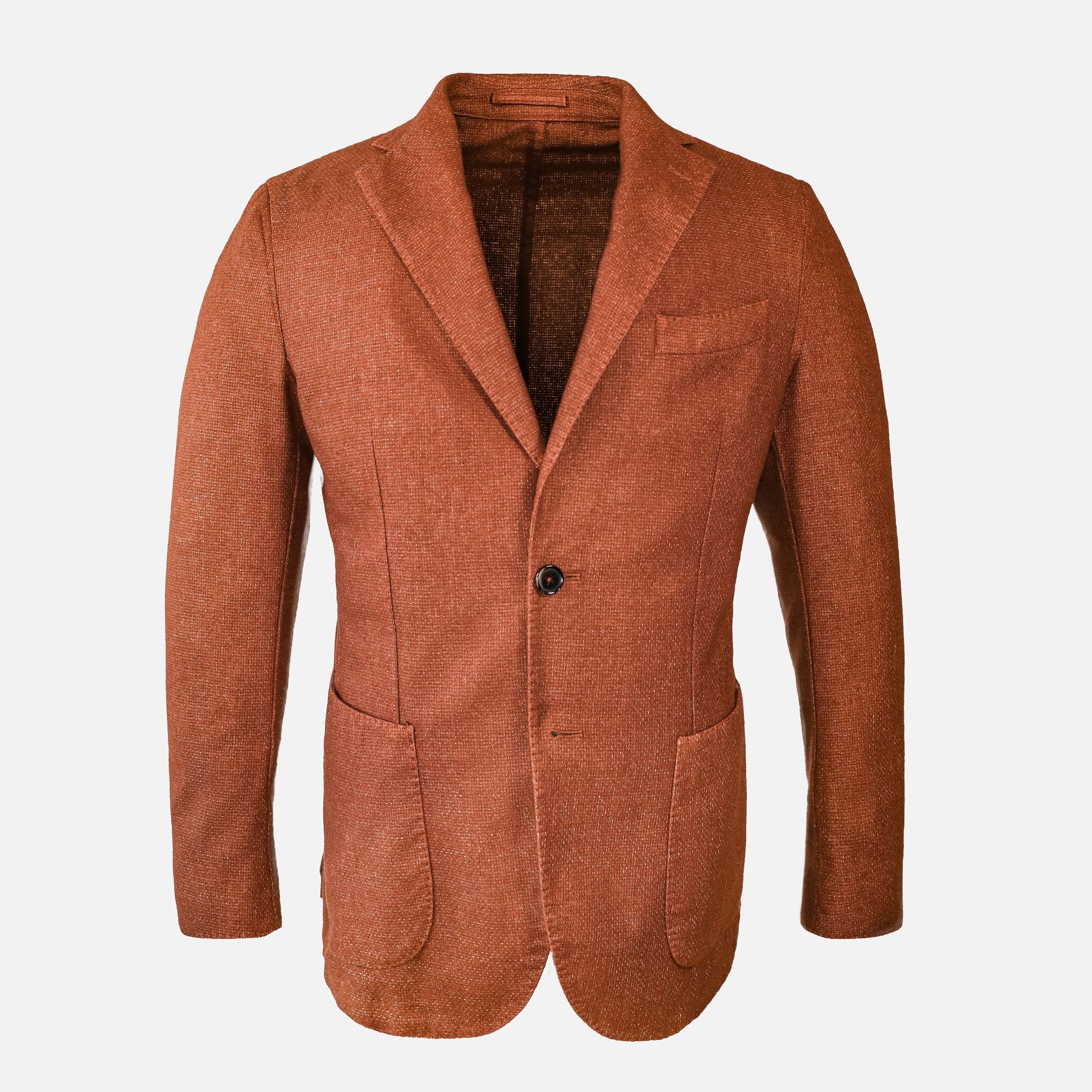 The Autumn Orange Burgess Sport Coat Sport Coat- Ledbury