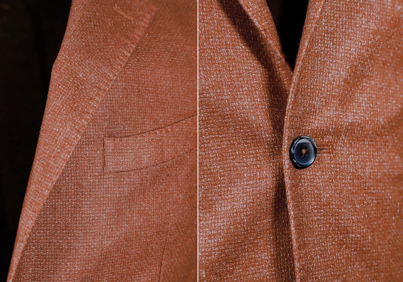 The Autumn Orange Burgess Sport Coat Sport Coat- Ledbury